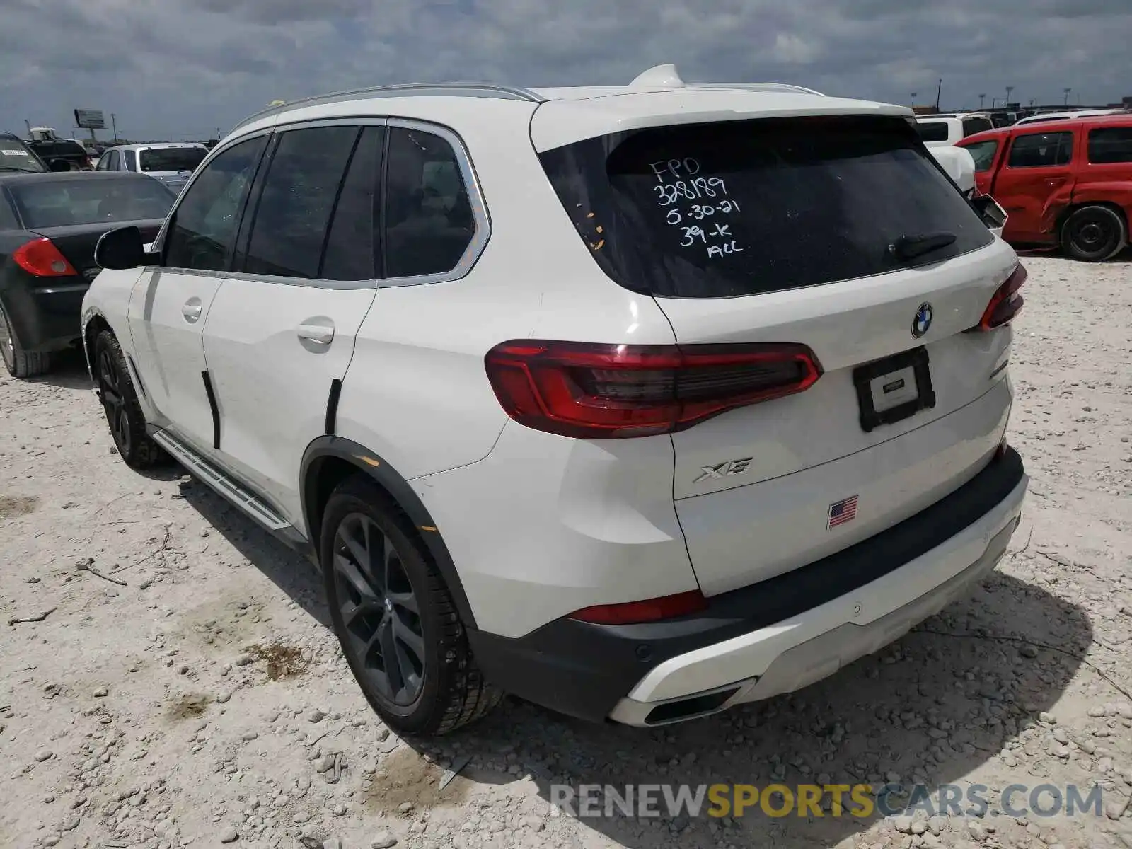 3 Photograph of a damaged car 5UXCR6C57KLK79346 BMW X5 2019