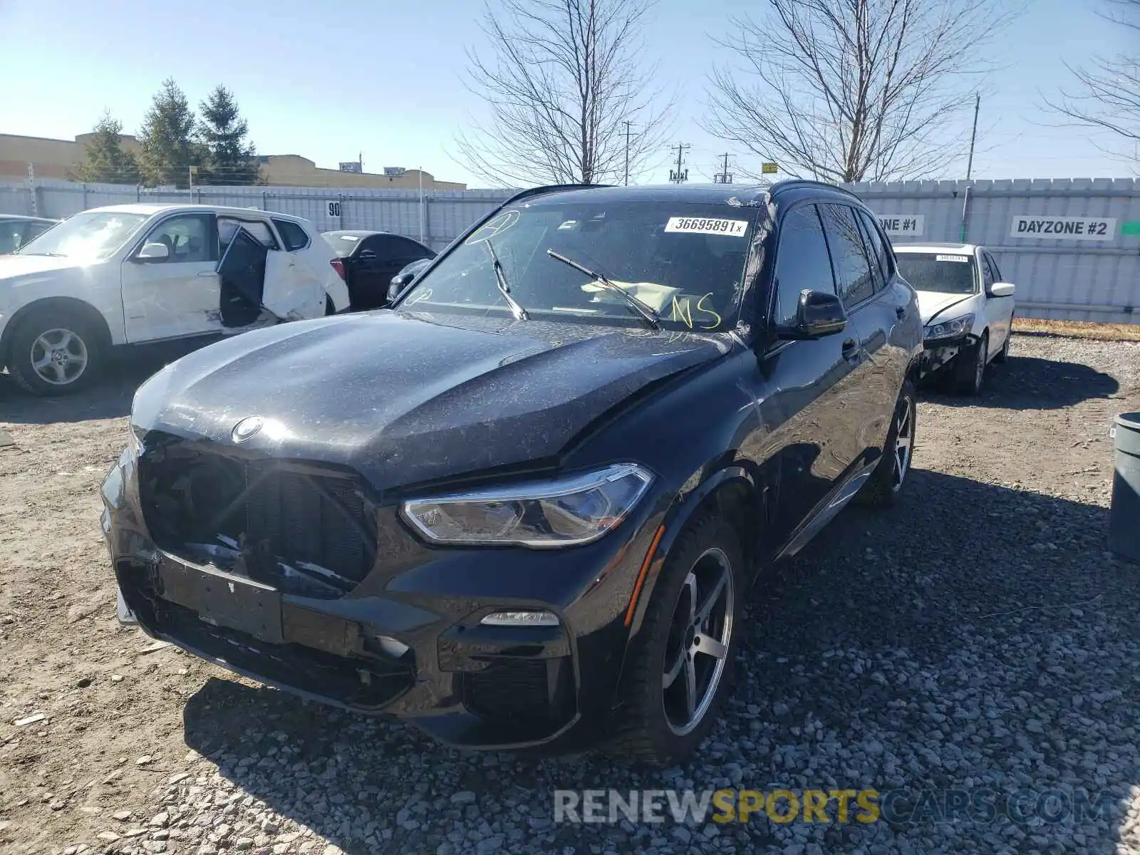 2 Photograph of a damaged car 5UXCR6C57KLK81274 BMW X5 2019