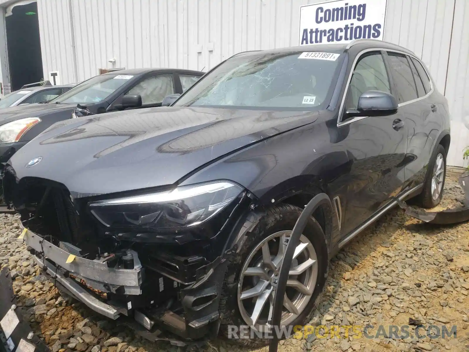 2 Photograph of a damaged car 5UXCR6C57KLK85163 BMW X5 2019