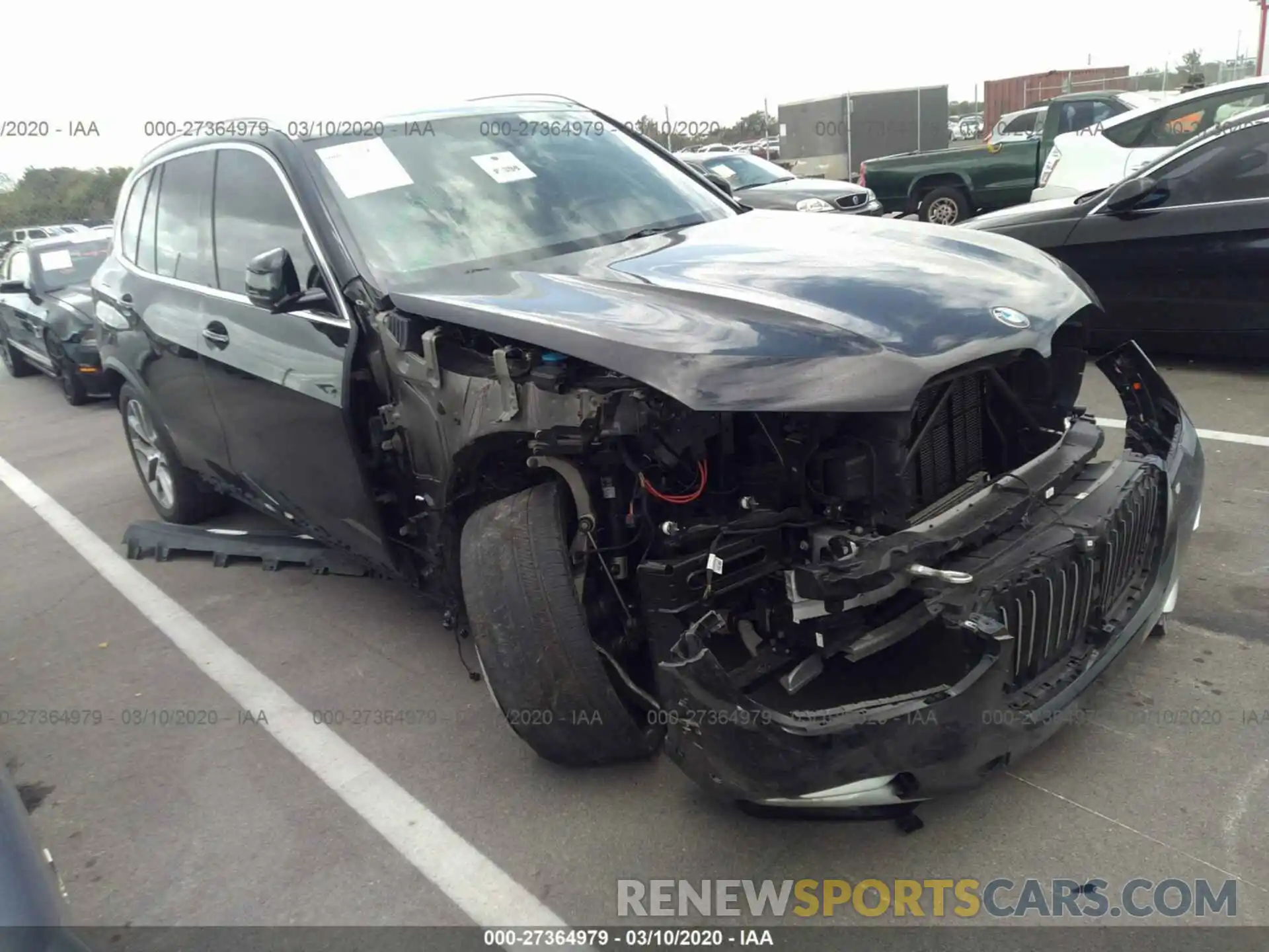 1 Photograph of a damaged car 5UXCR6C57KLL01278 BMW X5 2019