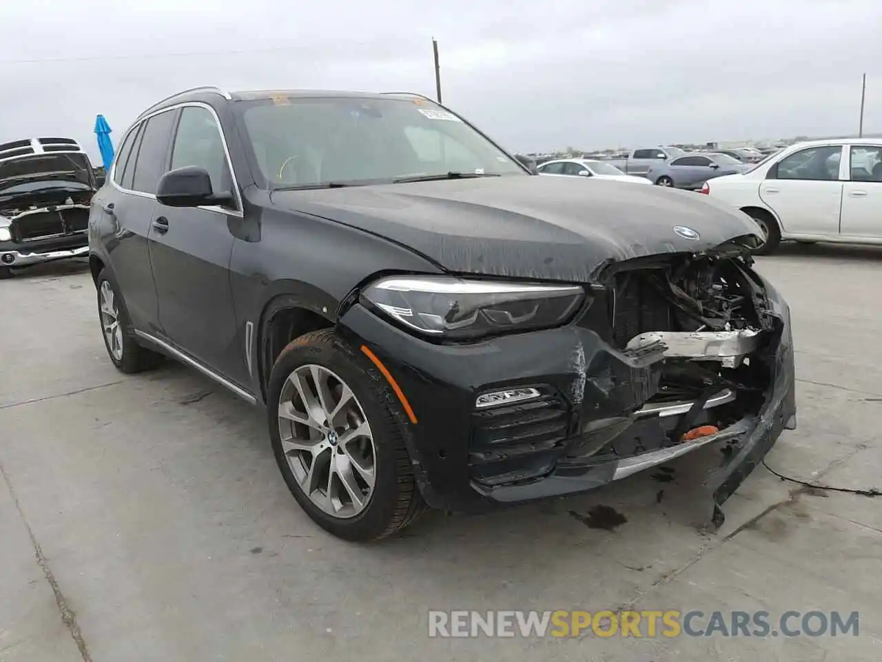 1 Photograph of a damaged car 5UXCR6C57KLL01877 BMW X5 2019