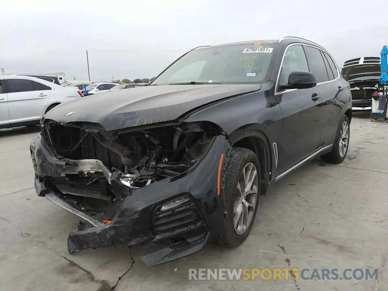 2 Photograph of a damaged car 5UXCR6C57KLL01877 BMW X5 2019