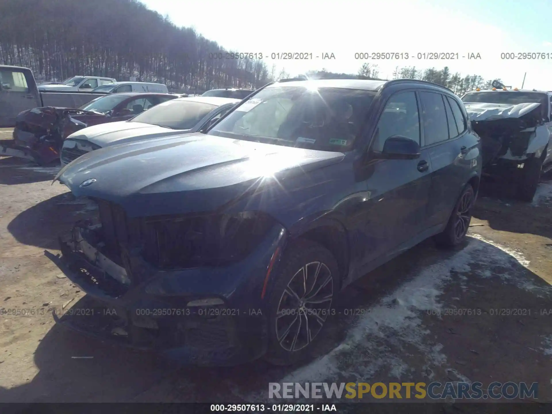 2 Photograph of a damaged car 5UXCR6C57KLL06741 BMW X5 2019