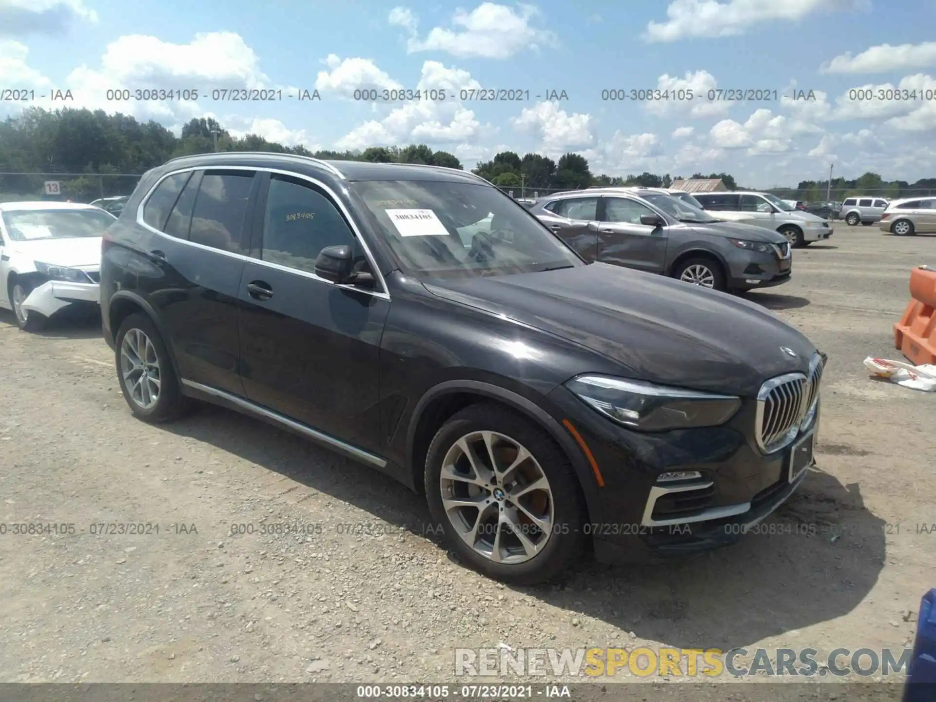 1 Photograph of a damaged car 5UXCR6C57KLL09705 BMW X5 2019