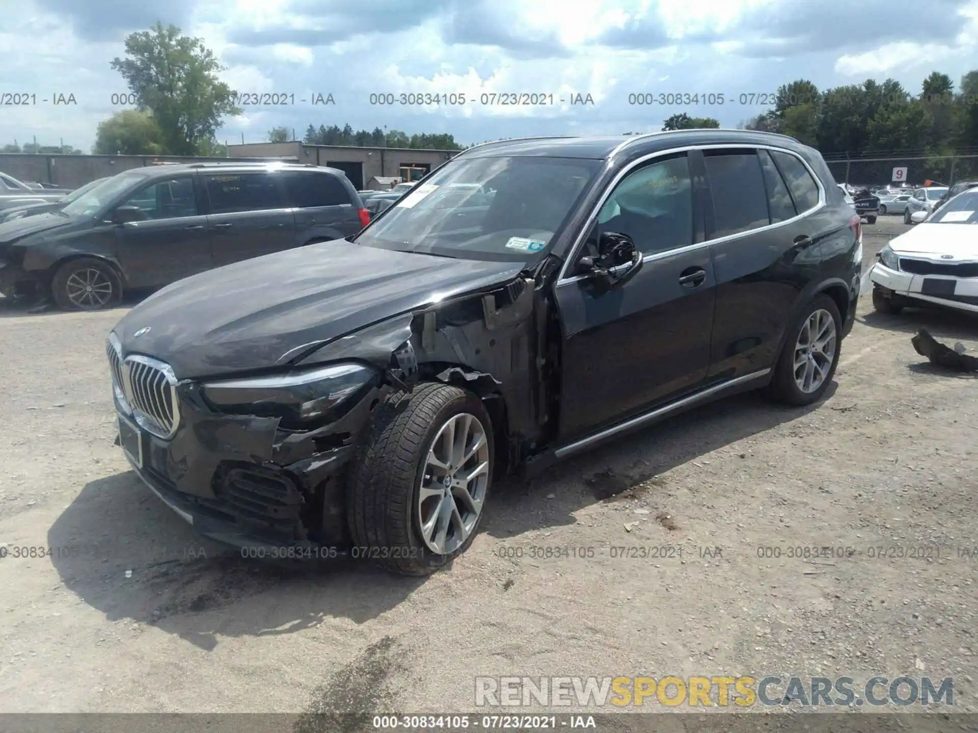 2 Photograph of a damaged car 5UXCR6C57KLL09705 BMW X5 2019