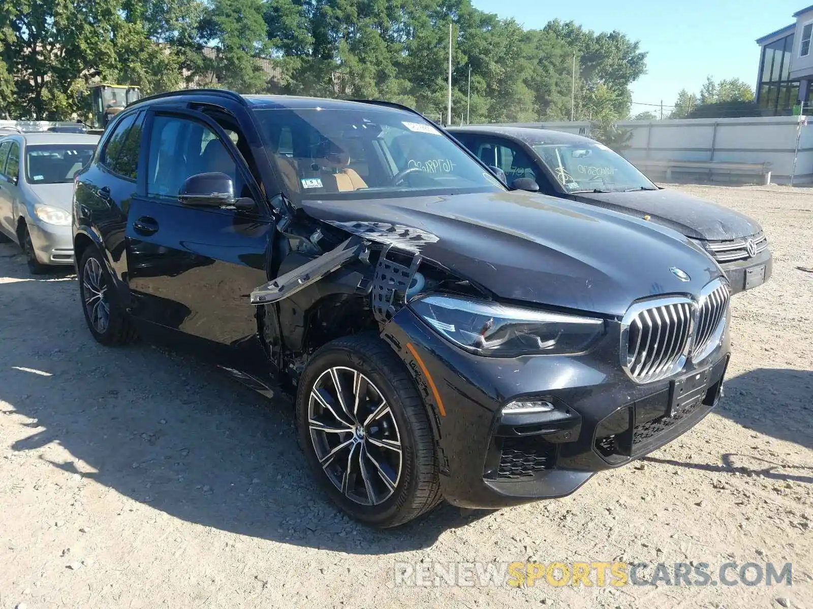 1 Photograph of a damaged car 5UXCR6C57KLL12135 BMW X5 2019