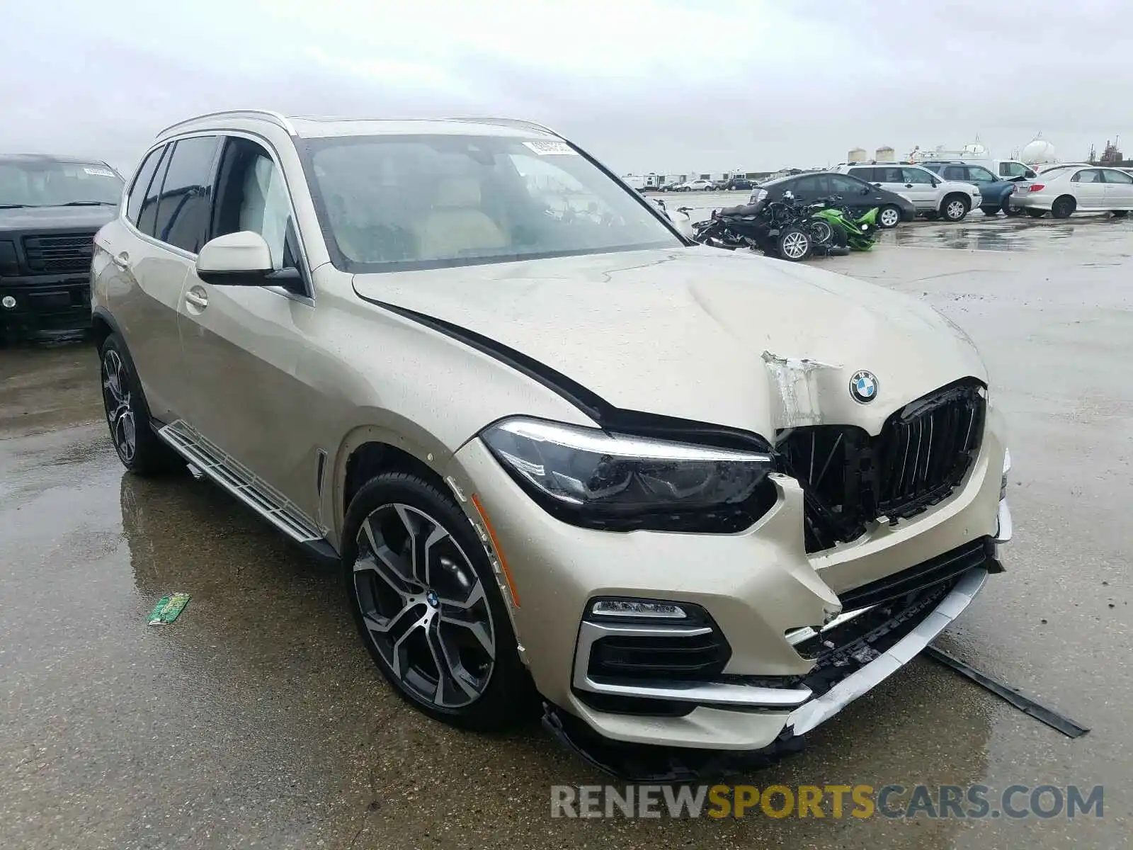 1 Photograph of a damaged car 5UXCR6C57KLL12233 BMW X5 2019