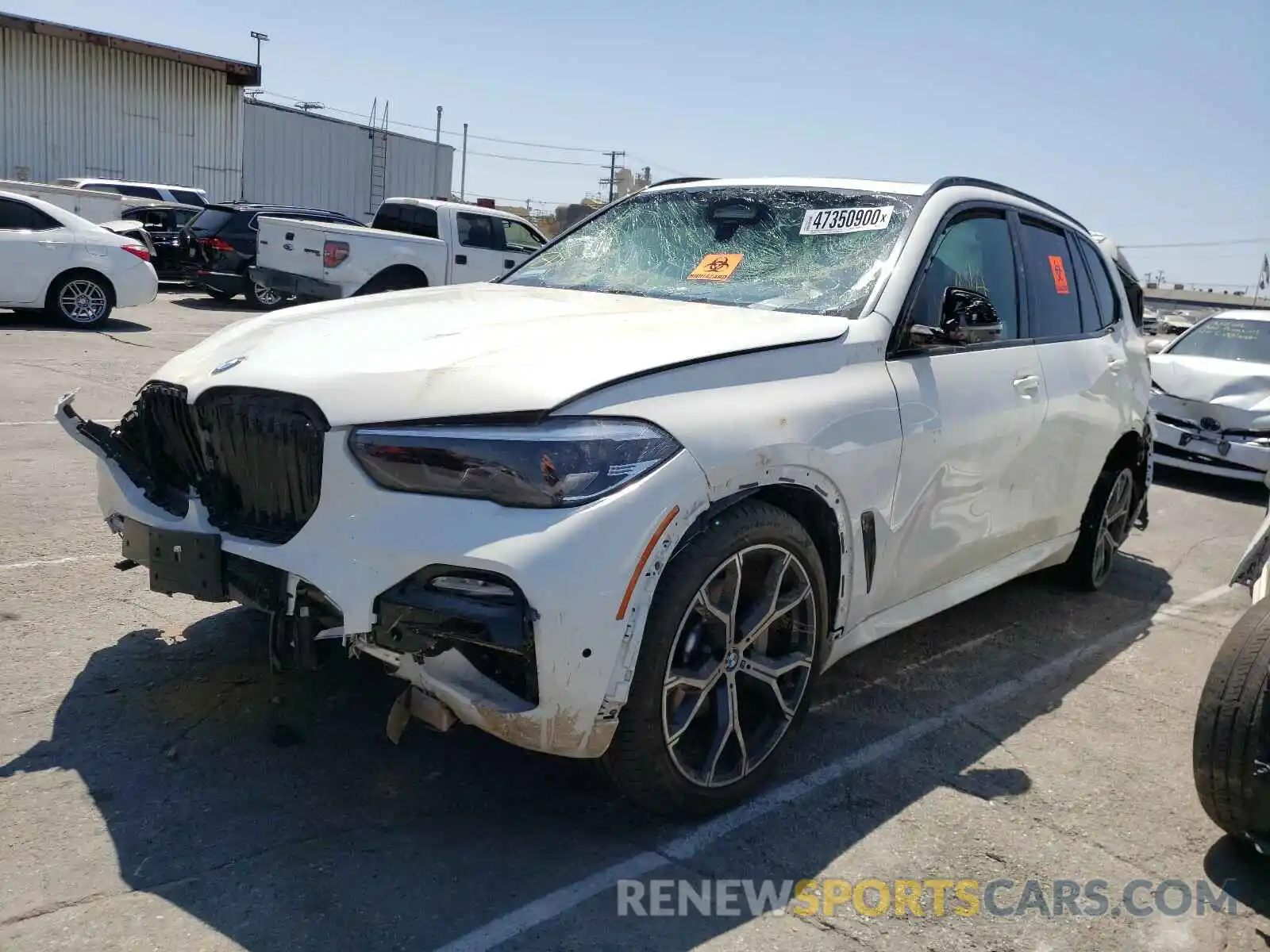 2 Photograph of a damaged car 5UXCR6C57KLL13561 BMW X5 2019