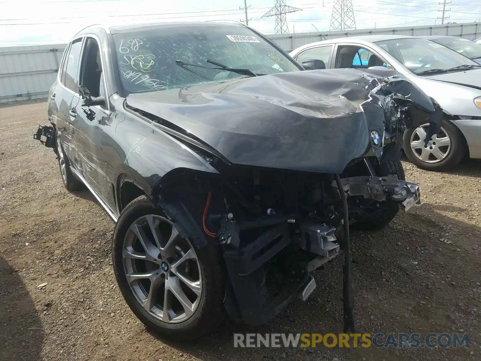 1 Photograph of a damaged car 5UXCR6C57KLL21658 BMW X5 2019