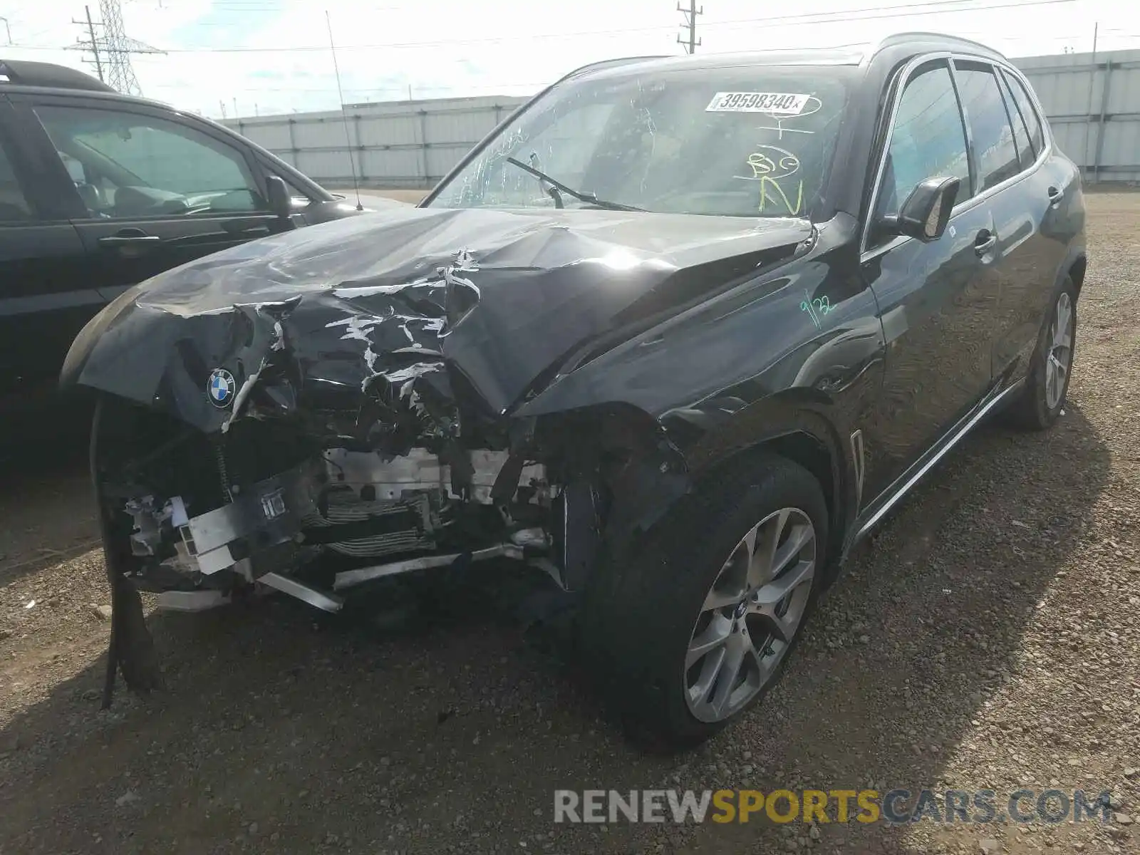 2 Photograph of a damaged car 5UXCR6C57KLL21658 BMW X5 2019