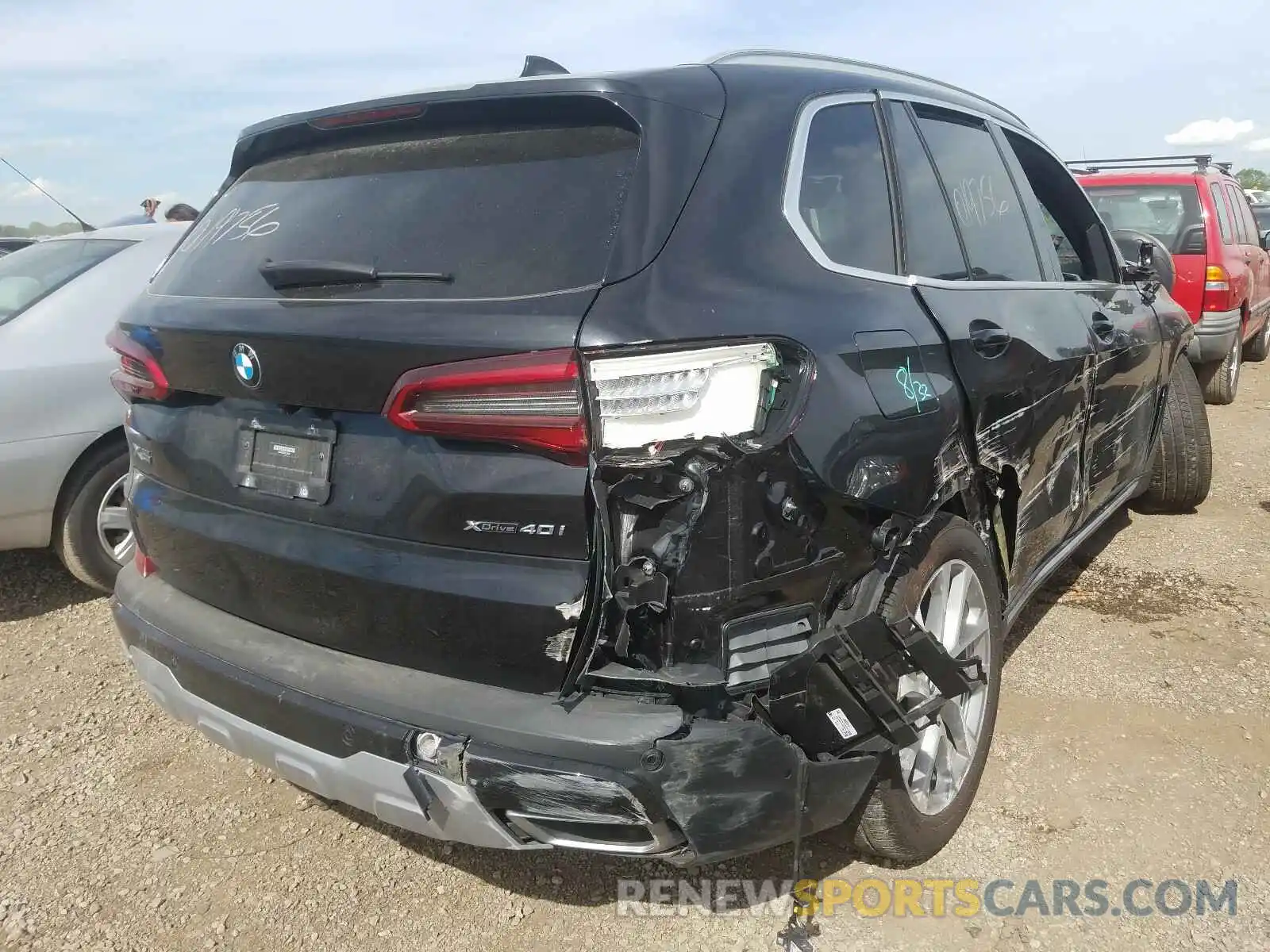 4 Photograph of a damaged car 5UXCR6C57KLL21658 BMW X5 2019