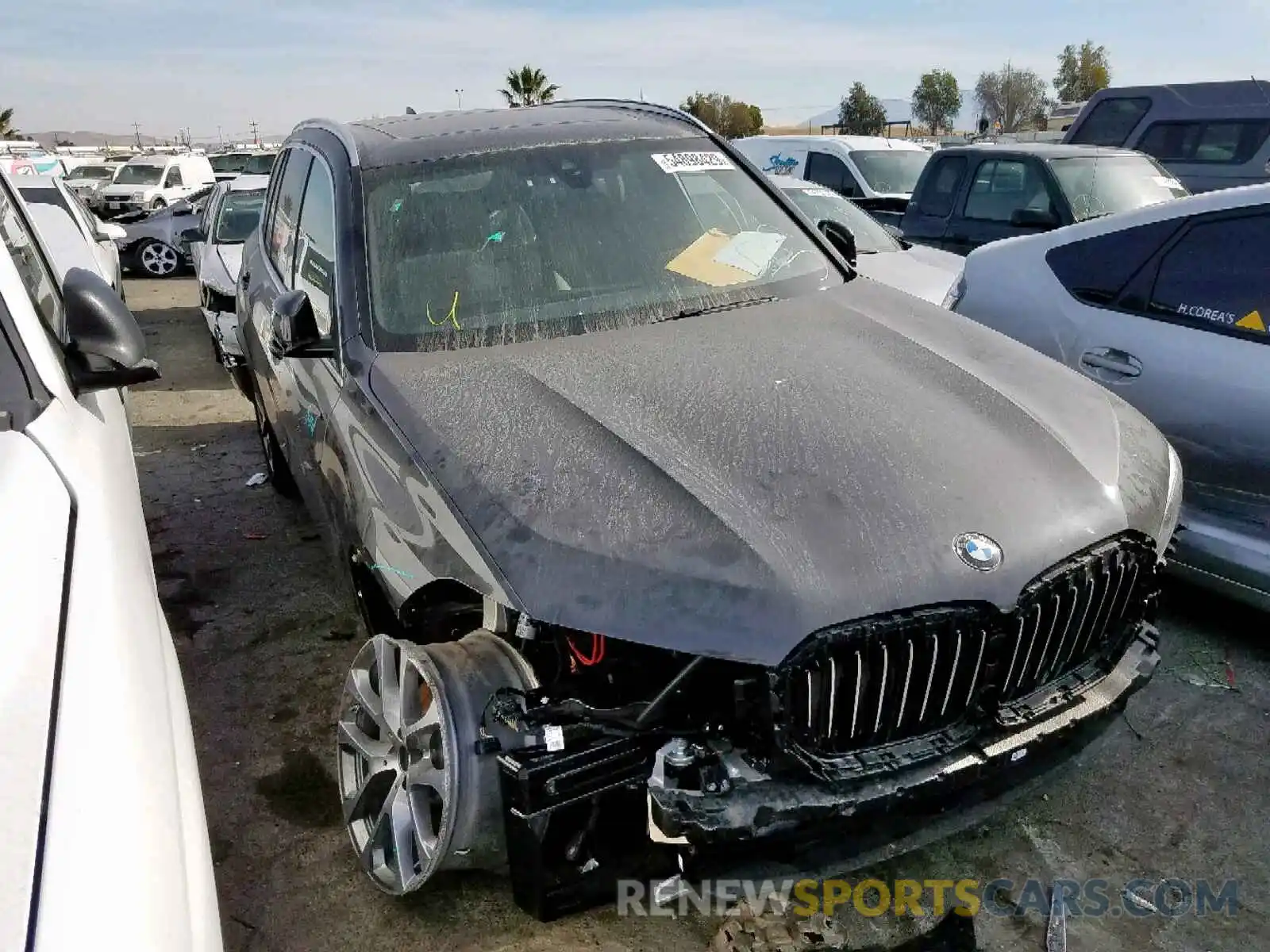 1 Photograph of a damaged car 5UXCR6C57KLL22745 BMW X5 2019