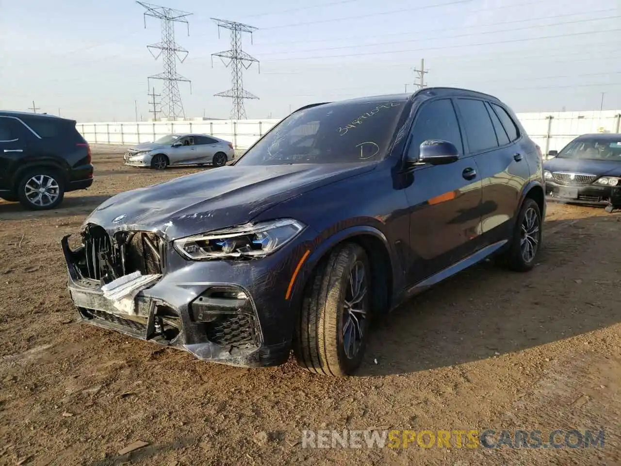 2 Фотография поврежденного автомобиля 5UXCR6C57KLL24334 BMW X5 2019