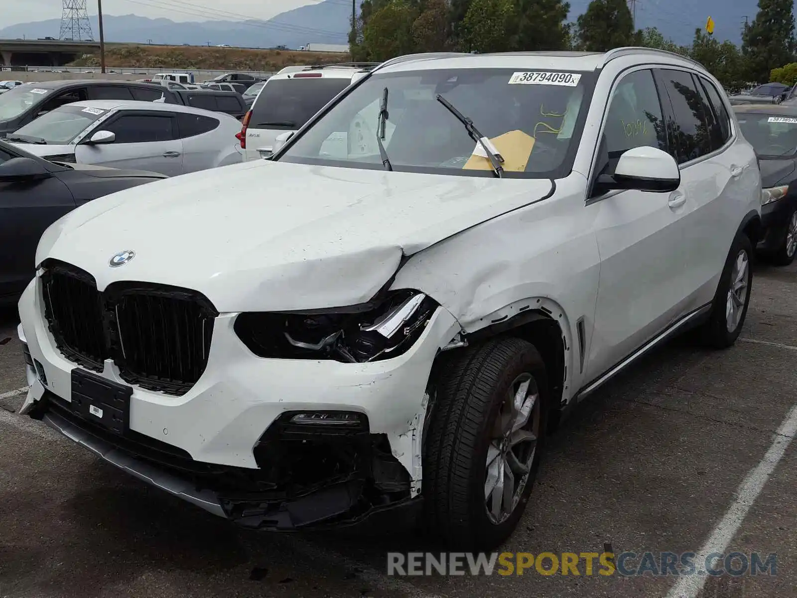 2 Photograph of a damaged car 5UXCR6C57KLL24981 BMW X5 2019