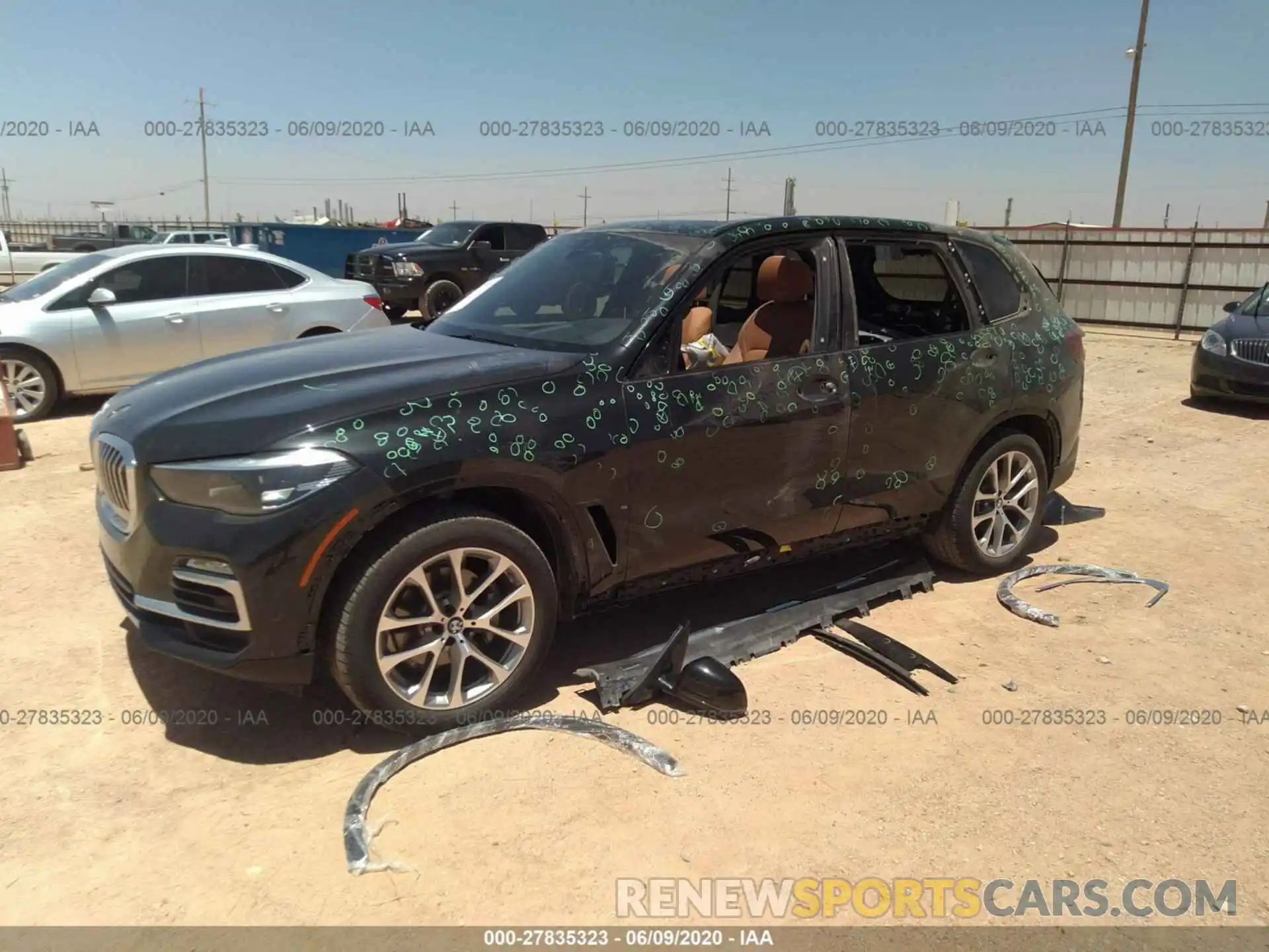 2 Photograph of a damaged car 5UXCR6C57KLL27217 BMW X5 2019