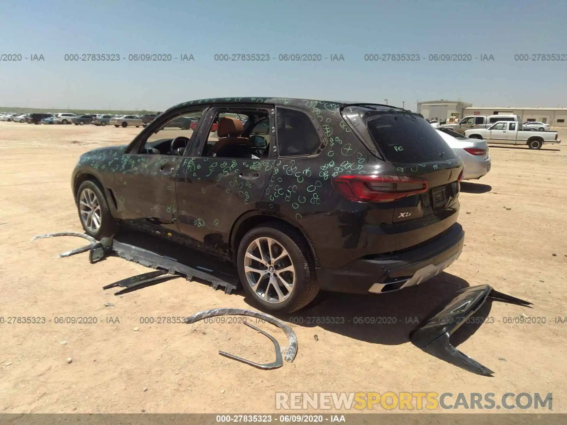 3 Photograph of a damaged car 5UXCR6C57KLL27217 BMW X5 2019