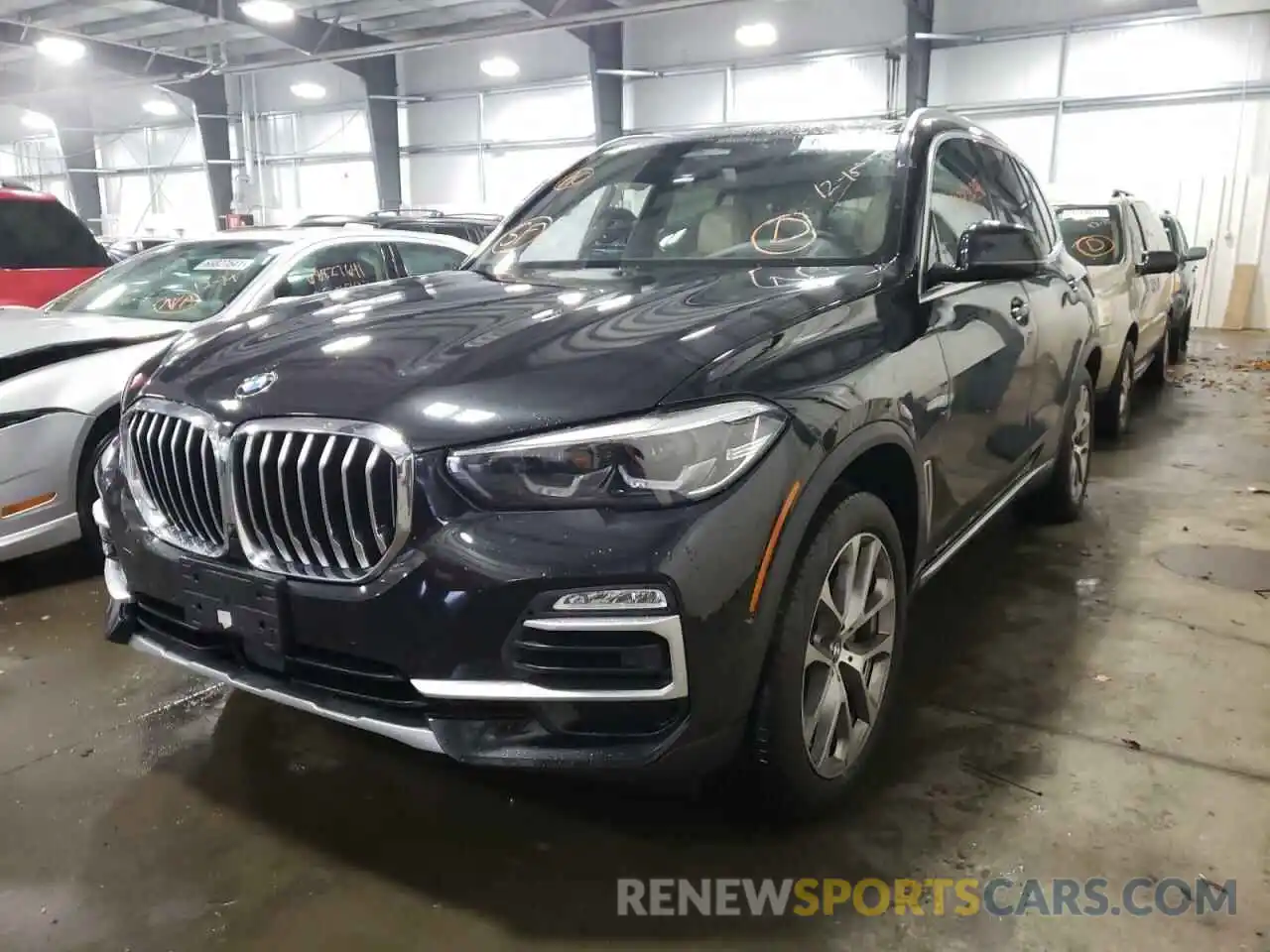 2 Photograph of a damaged car 5UXCR6C57KLL36922 BMW X5 2019