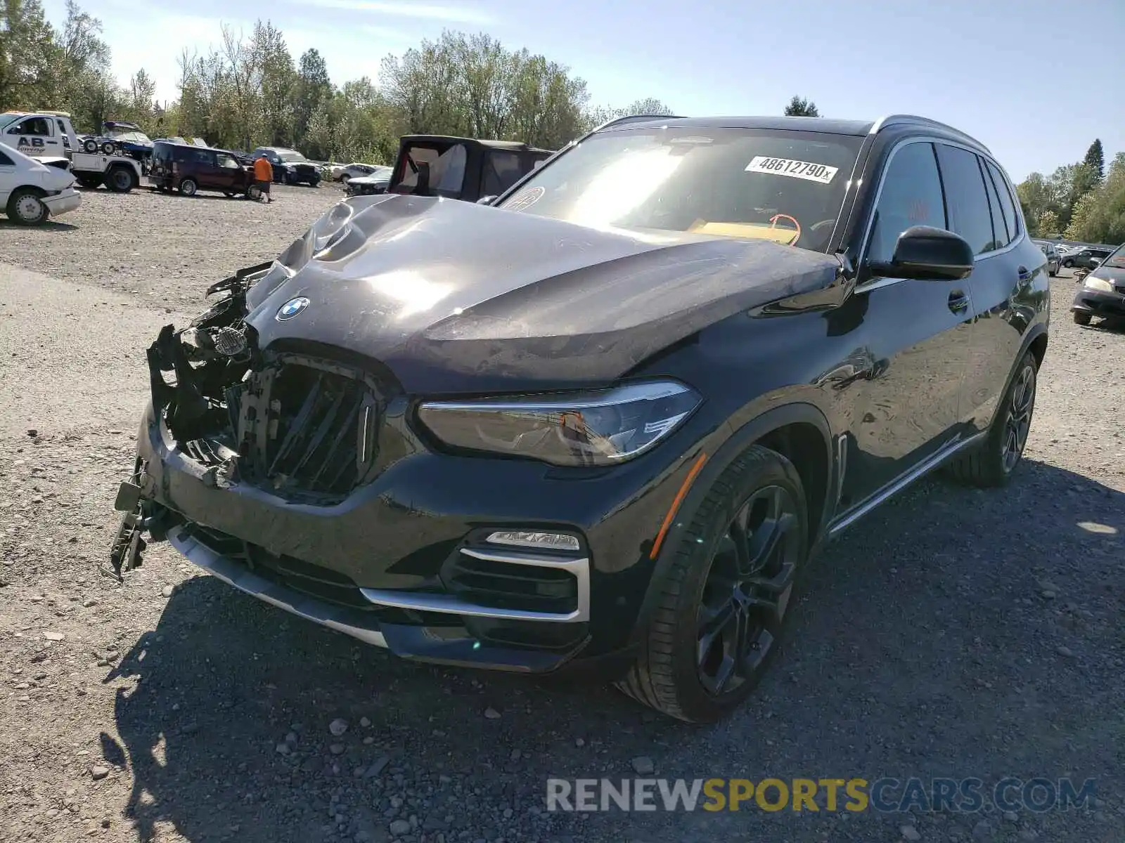 2 Photograph of a damaged car 5UXCR6C57KLL39044 BMW X5 2019