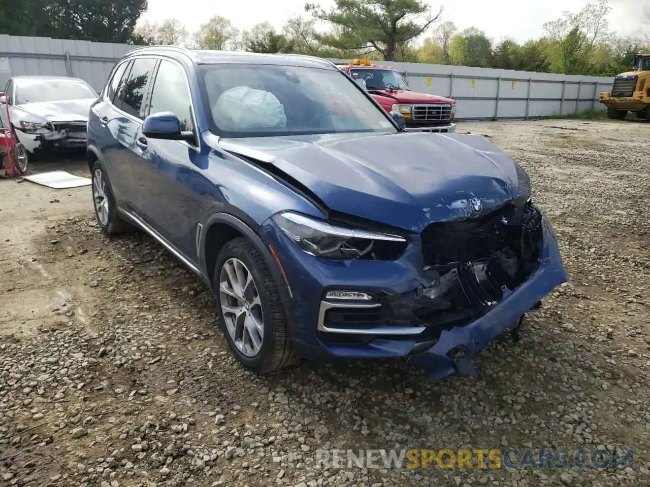 1 Photograph of a damaged car 5UXCR6C57KLL40727 BMW X5 2019