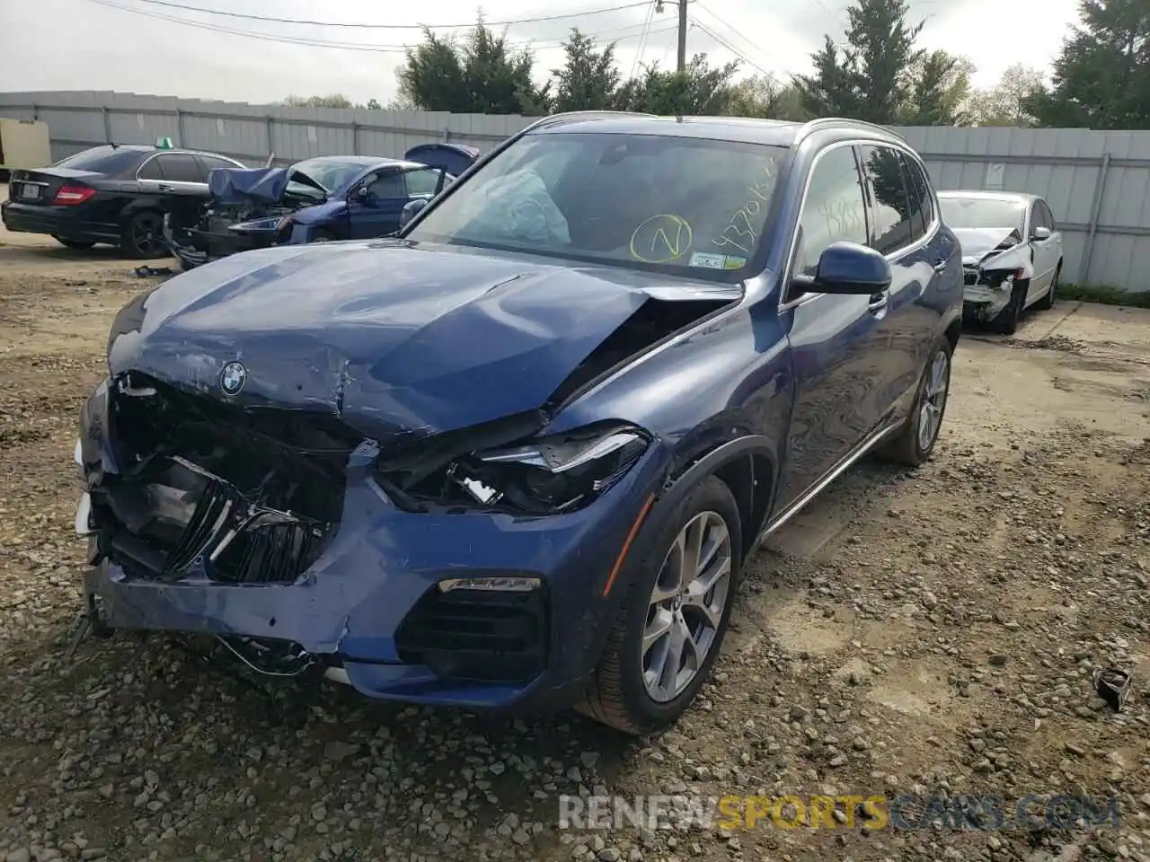 2 Photograph of a damaged car 5UXCR6C57KLL40727 BMW X5 2019