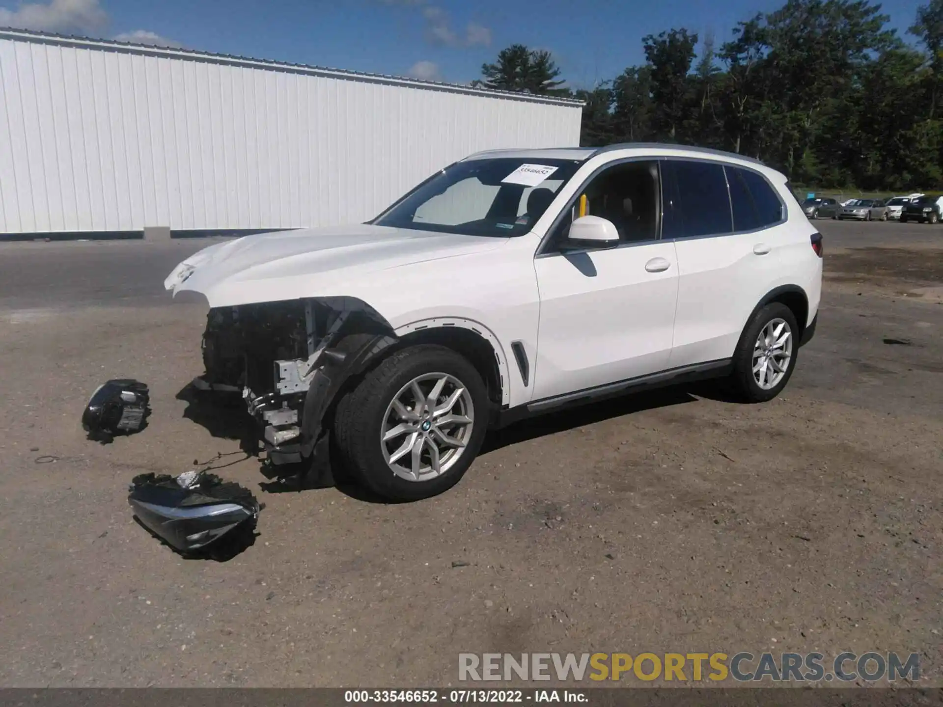 2 Photograph of a damaged car 5UXCR6C57KLL52165 BMW X5 2019