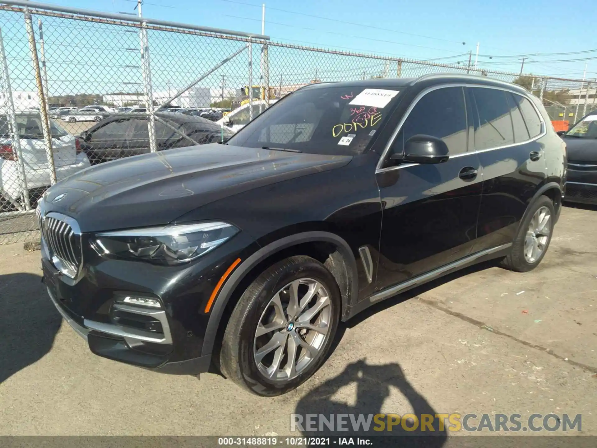 2 Photograph of a damaged car 5UXCR6C57KLL52750 BMW X5 2019