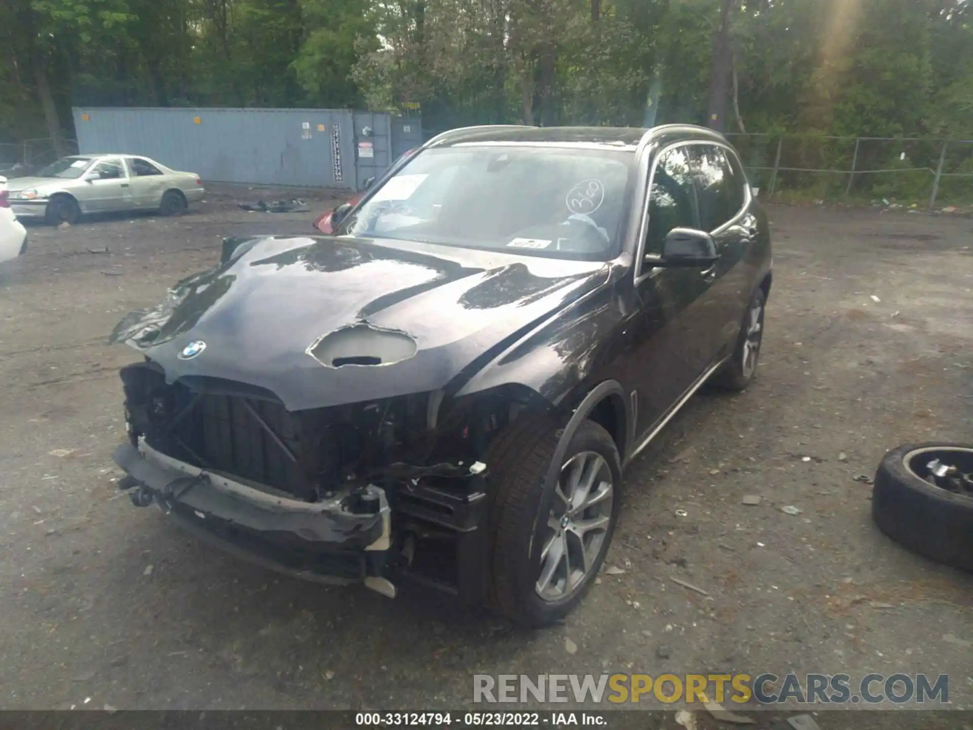 2 Photograph of a damaged car 5UXCR6C57KLL52781 BMW X5 2019