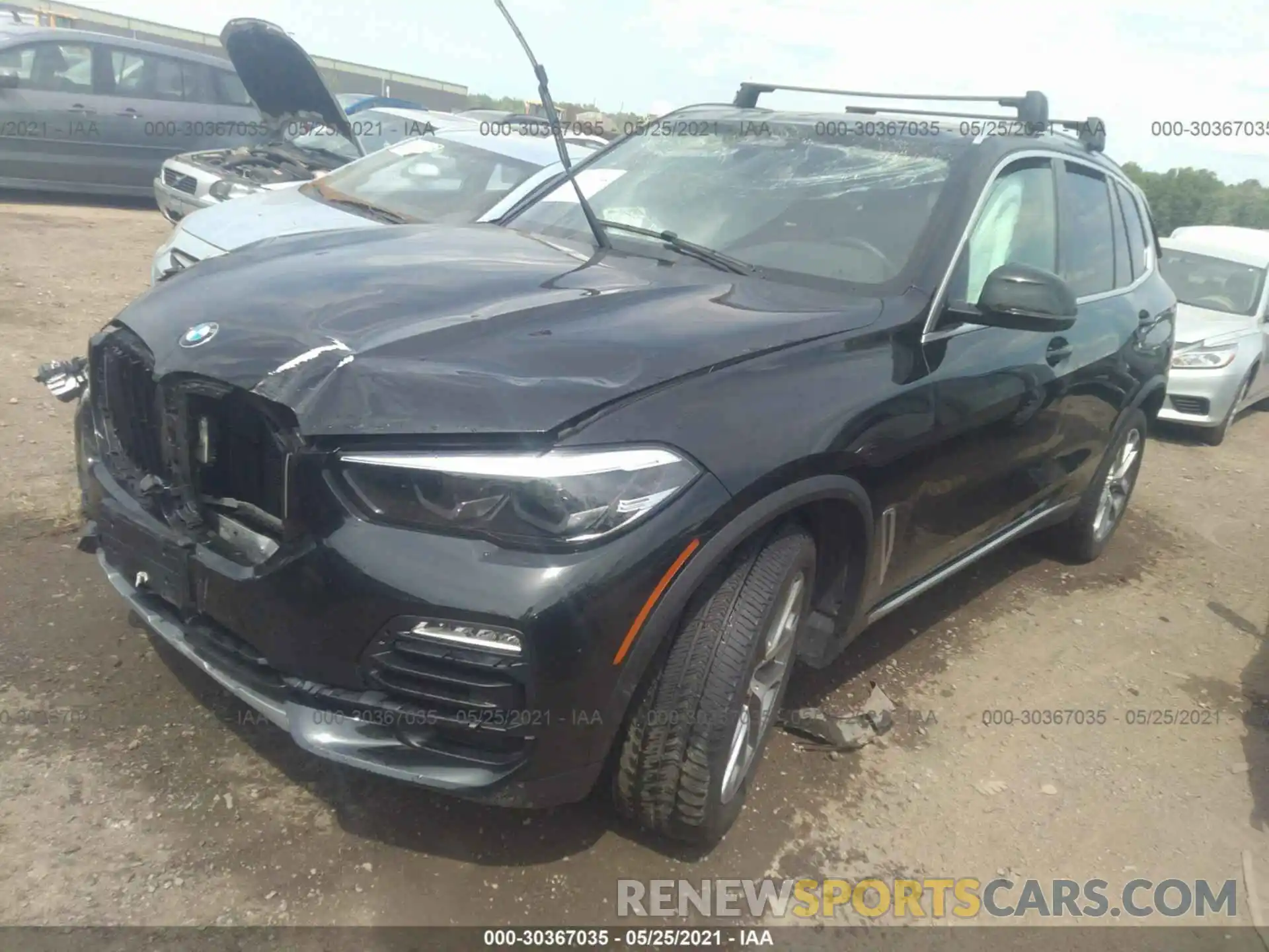 2 Фотография поврежденного автомобиля 5UXCR6C57KLL61352 BMW X5 2019