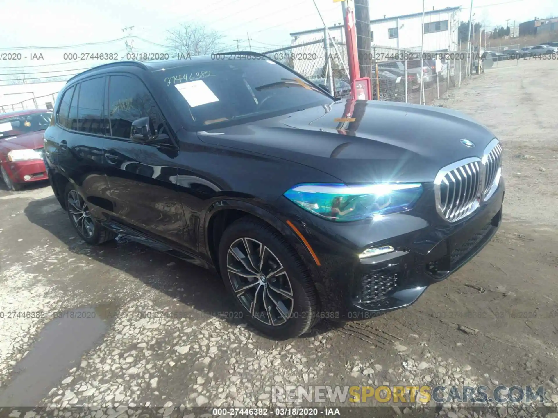 1 Photograph of a damaged car 5UXCR6C57KLL62582 BMW X5 2019