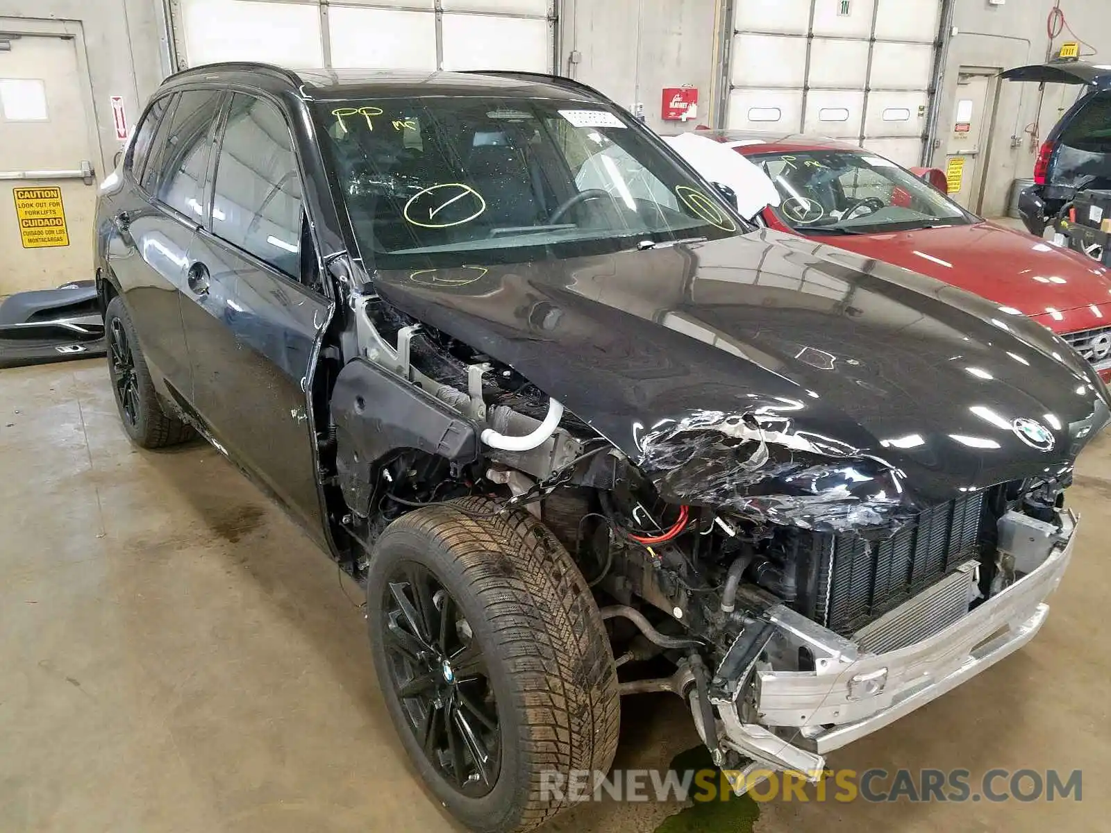 1 Photograph of a damaged car 5UXCR6C57KLL62954 BMW X5 2019