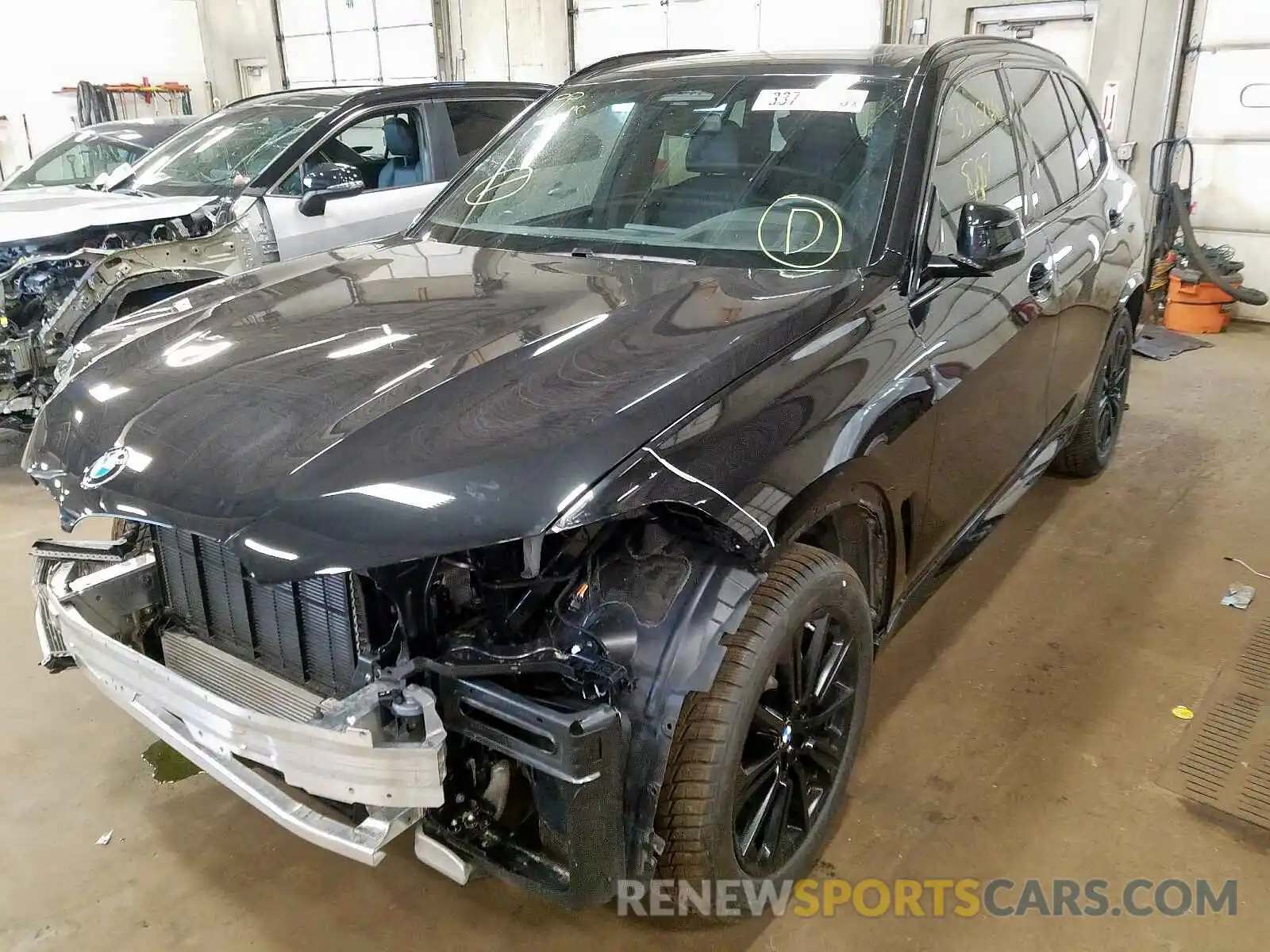 2 Photograph of a damaged car 5UXCR6C57KLL62954 BMW X5 2019