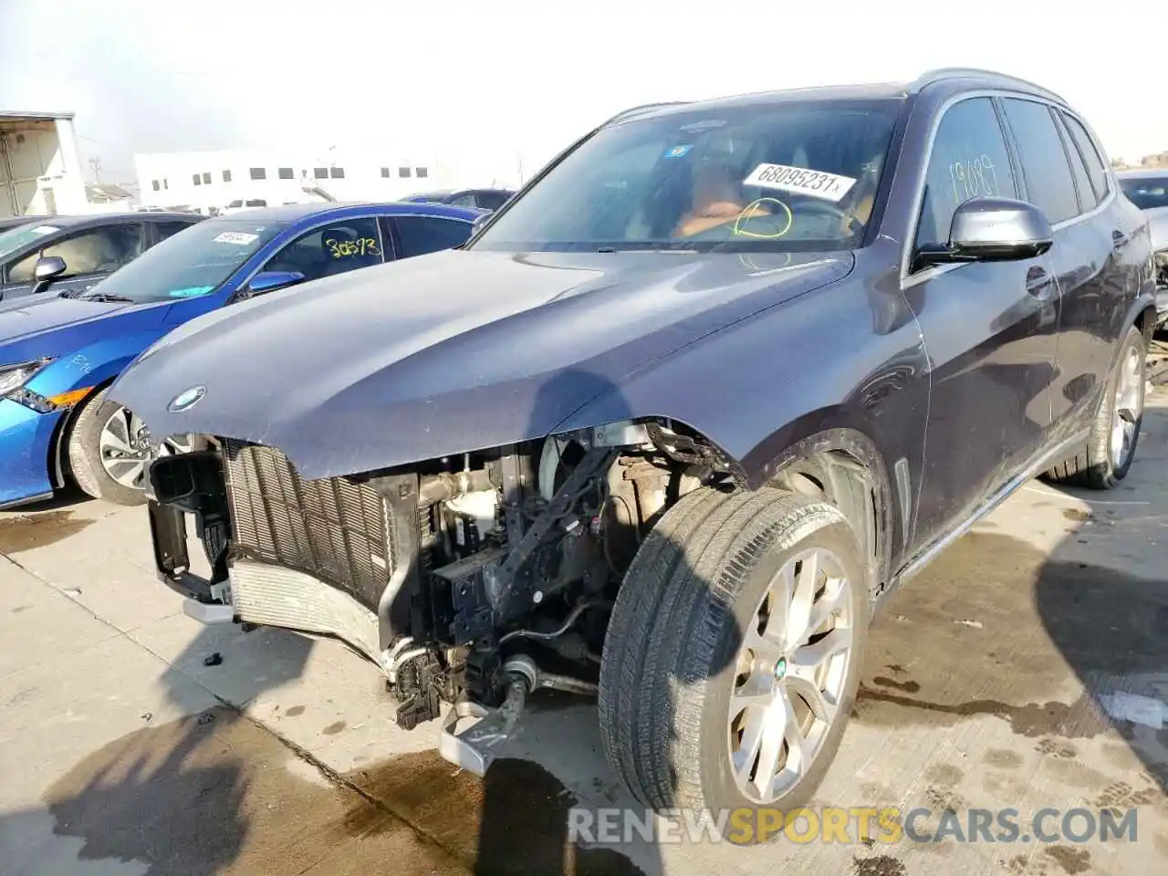 2 Photograph of a damaged car 5UXCR6C57KLL63084 BMW X5 2019