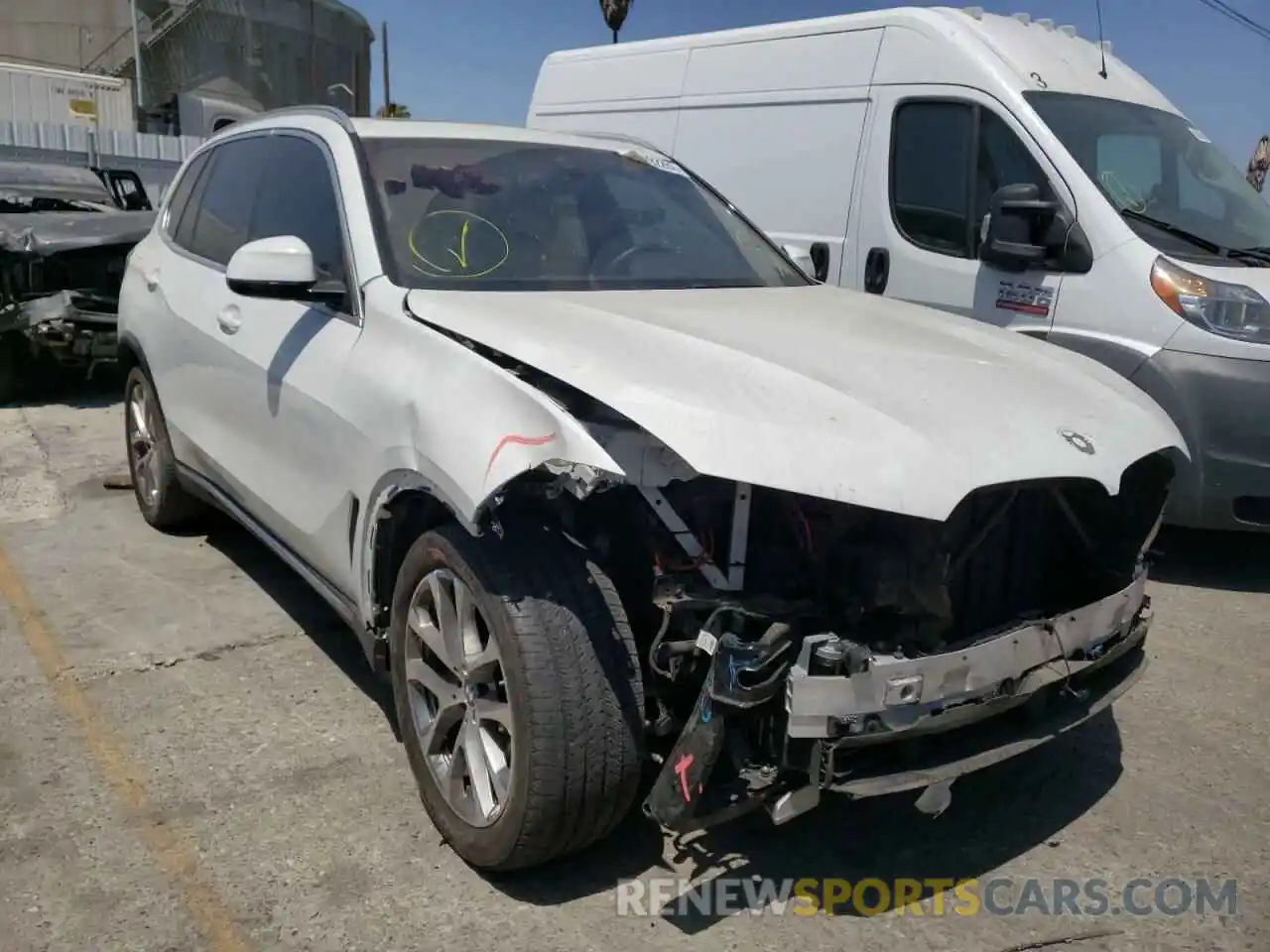 1 Photograph of a damaged car 5UXCR6C57KLL64994 BMW X5 2019