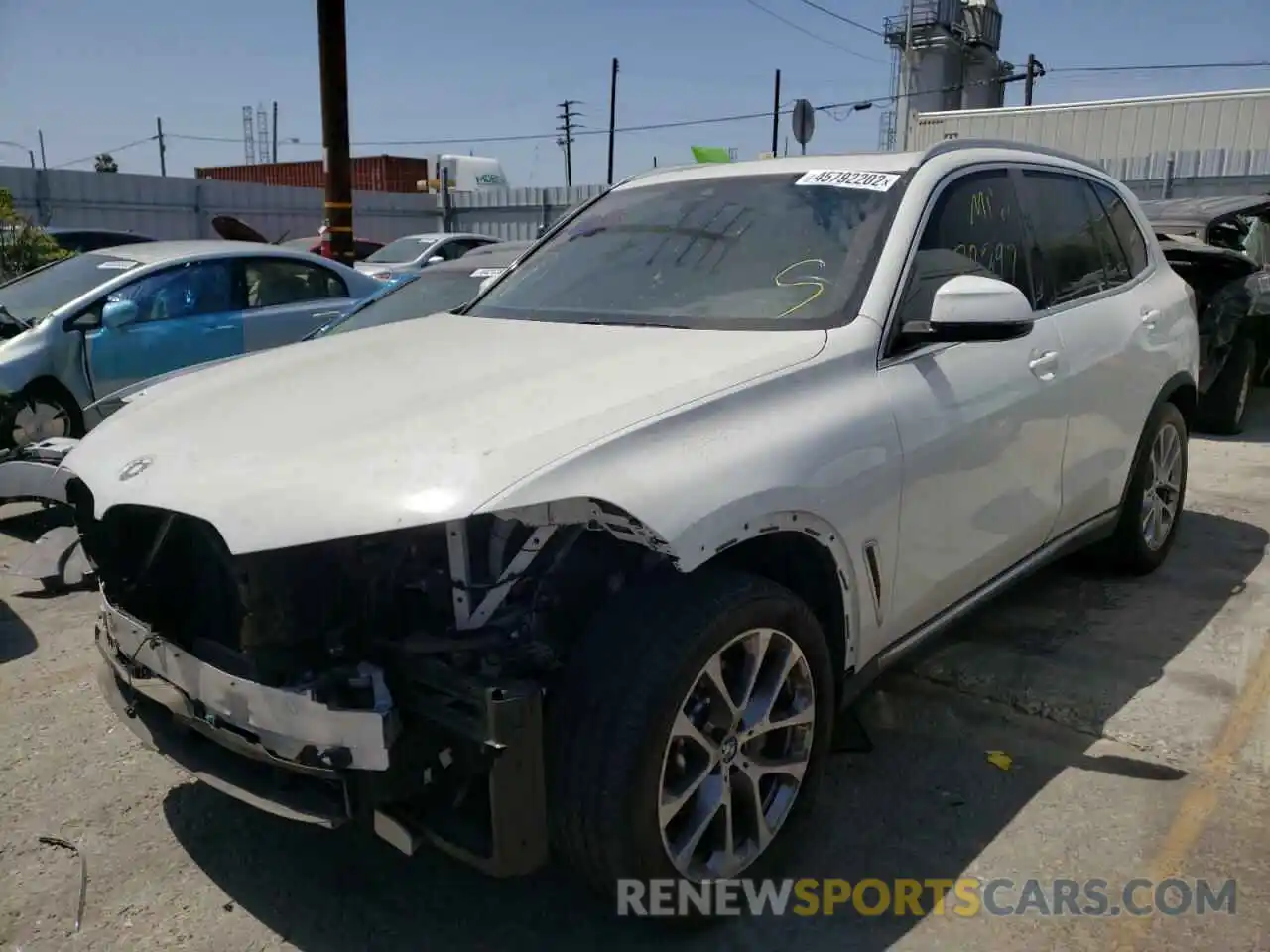 2 Photograph of a damaged car 5UXCR6C57KLL64994 BMW X5 2019