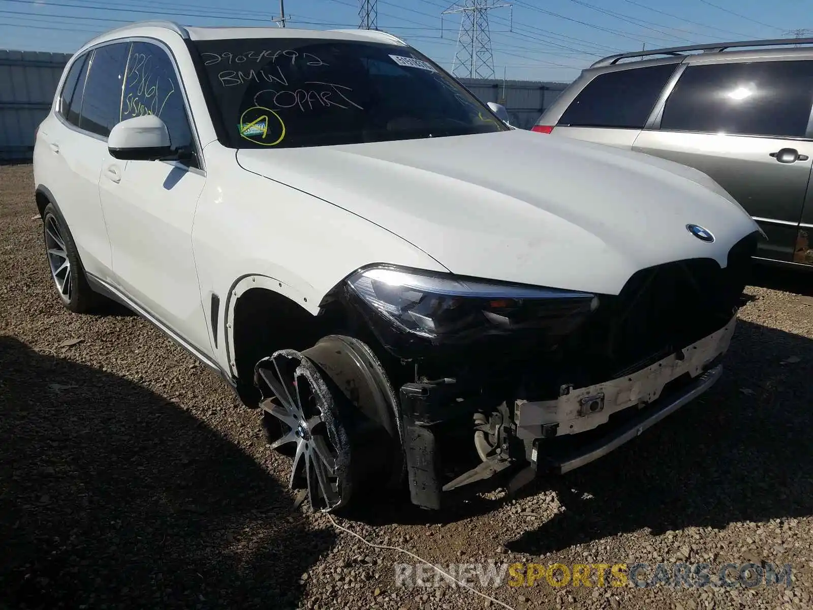 1 Photograph of a damaged car 5UXCR6C58KLK81266 BMW X5 2019