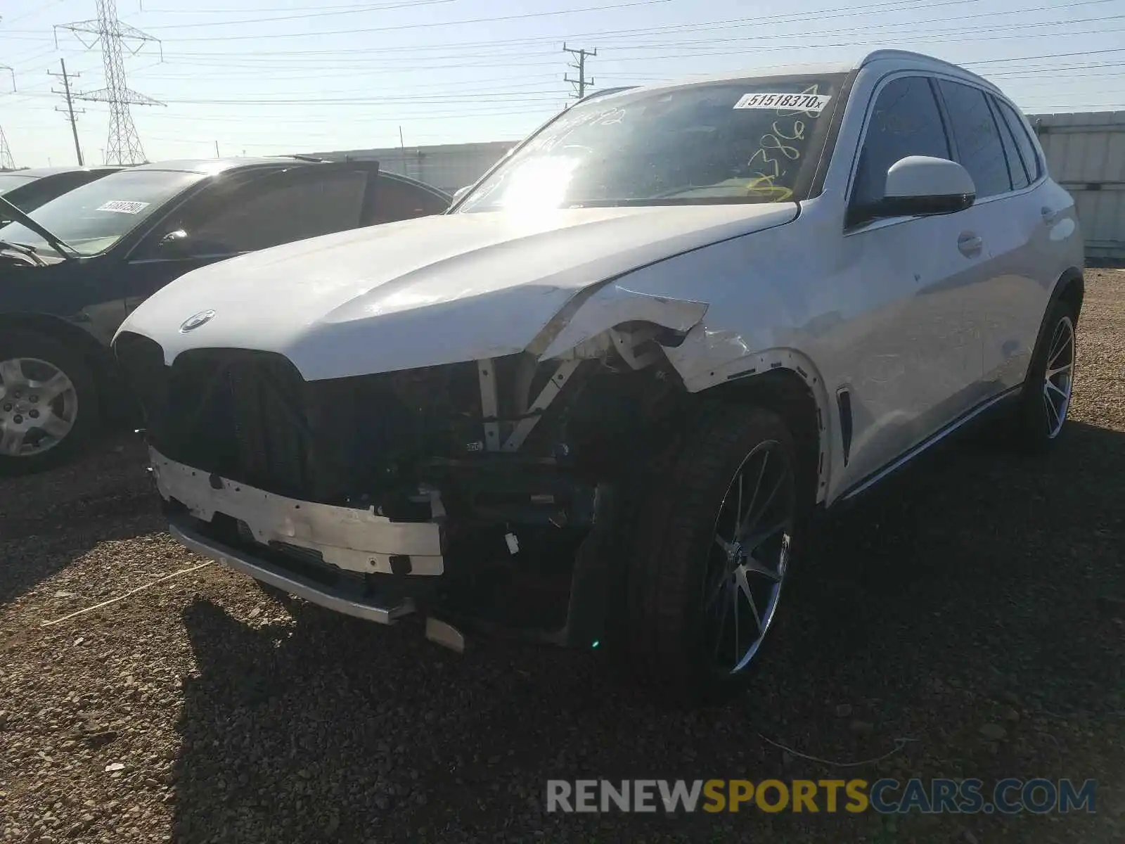 2 Photograph of a damaged car 5UXCR6C58KLK81266 BMW X5 2019