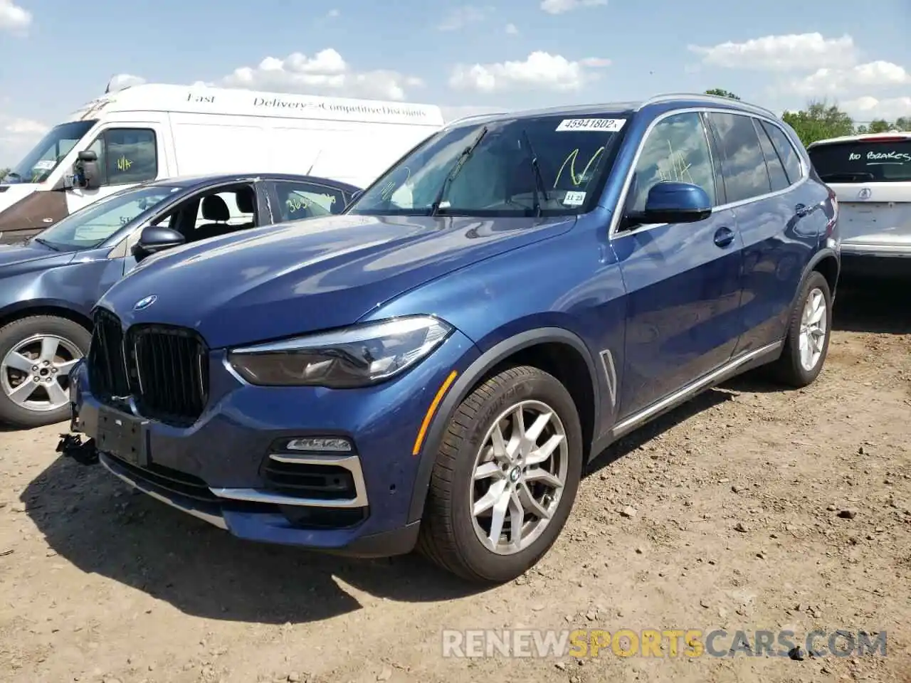 2 Photograph of a damaged car 5UXCR6C58KLK83387 BMW X5 2019