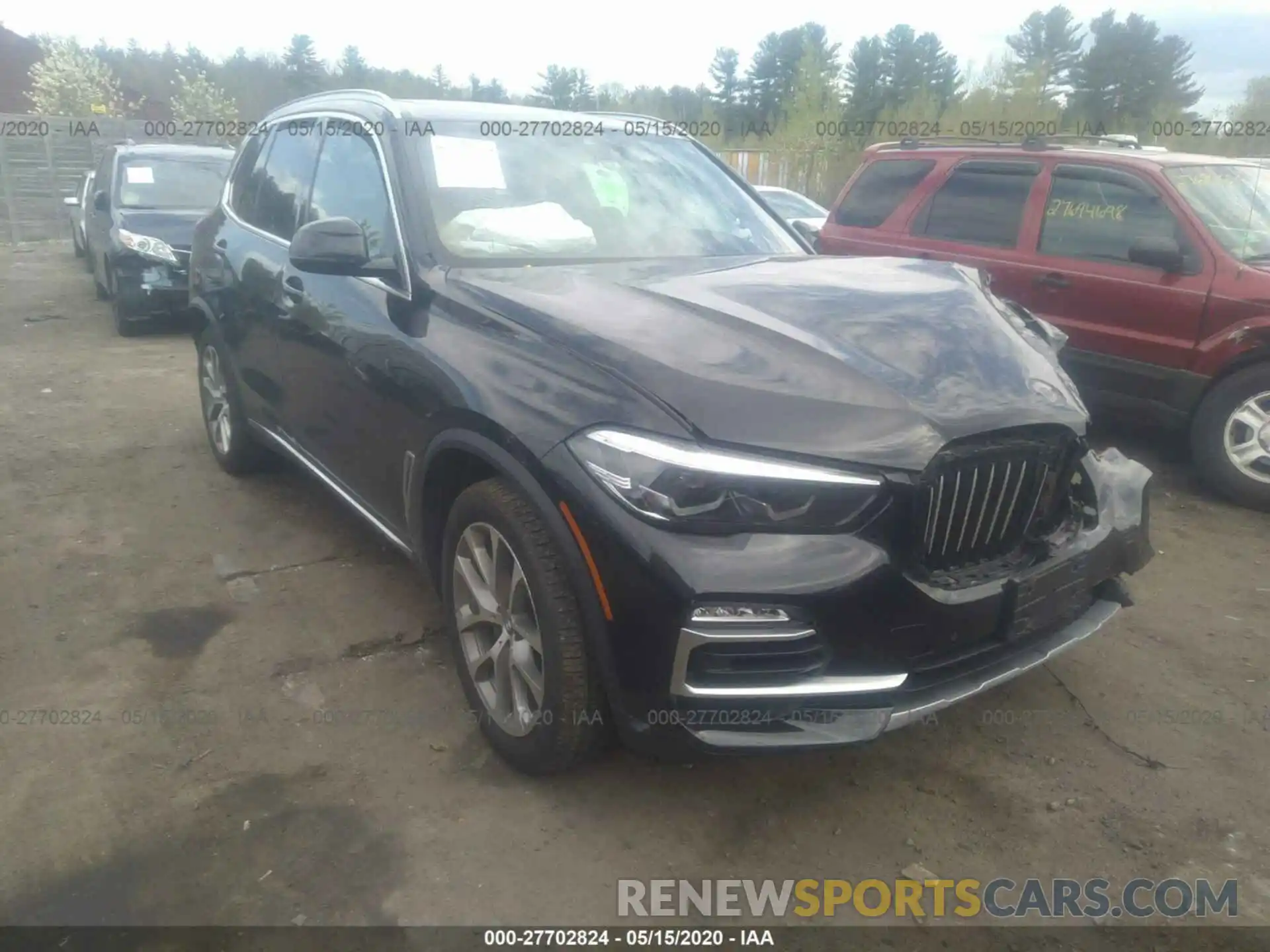 1 Photograph of a damaged car 5UXCR6C58KLL00625 BMW X5 2019