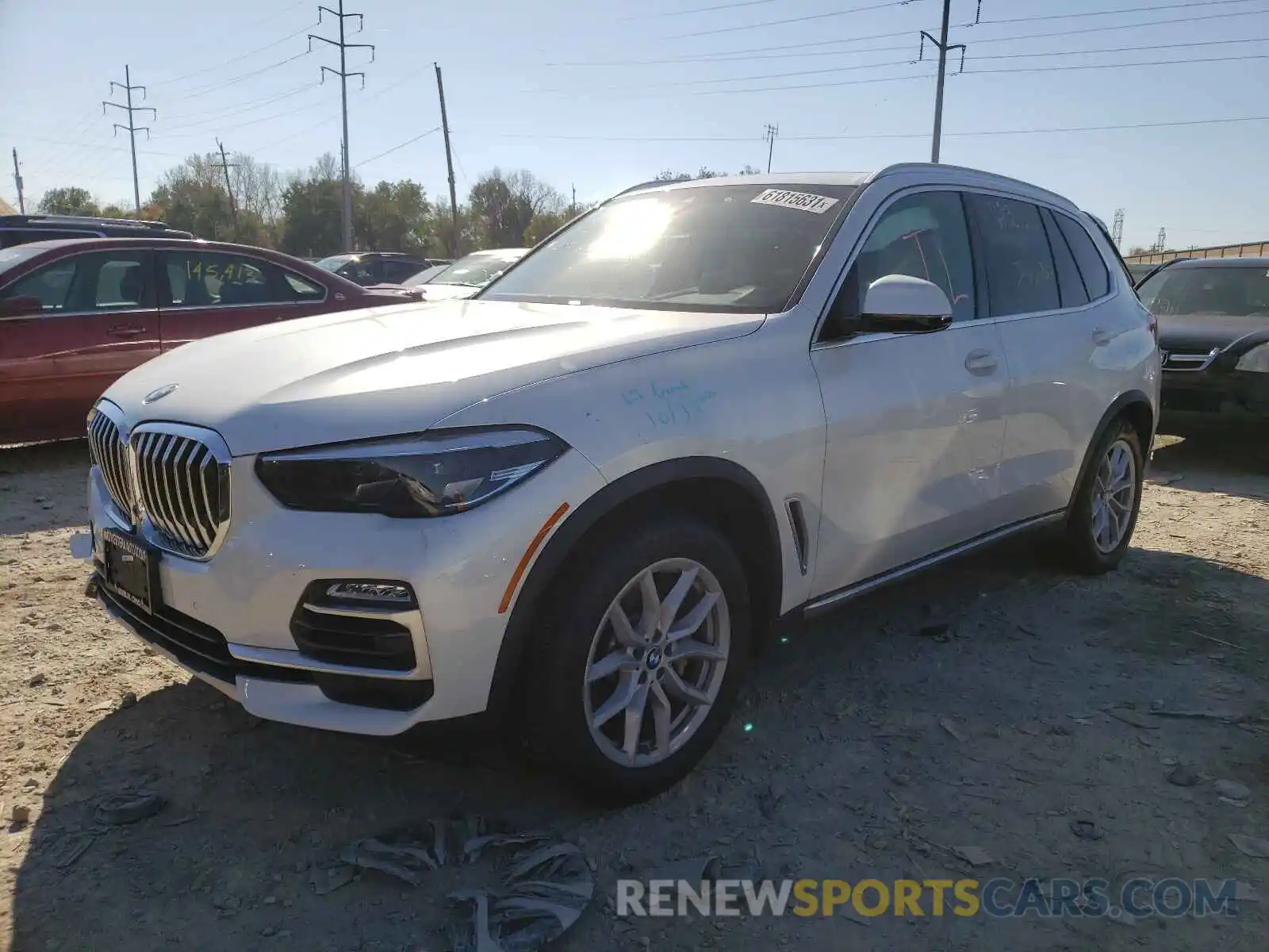 2 Photograph of a damaged car 5UXCR6C58KLL02195 BMW X5 2019