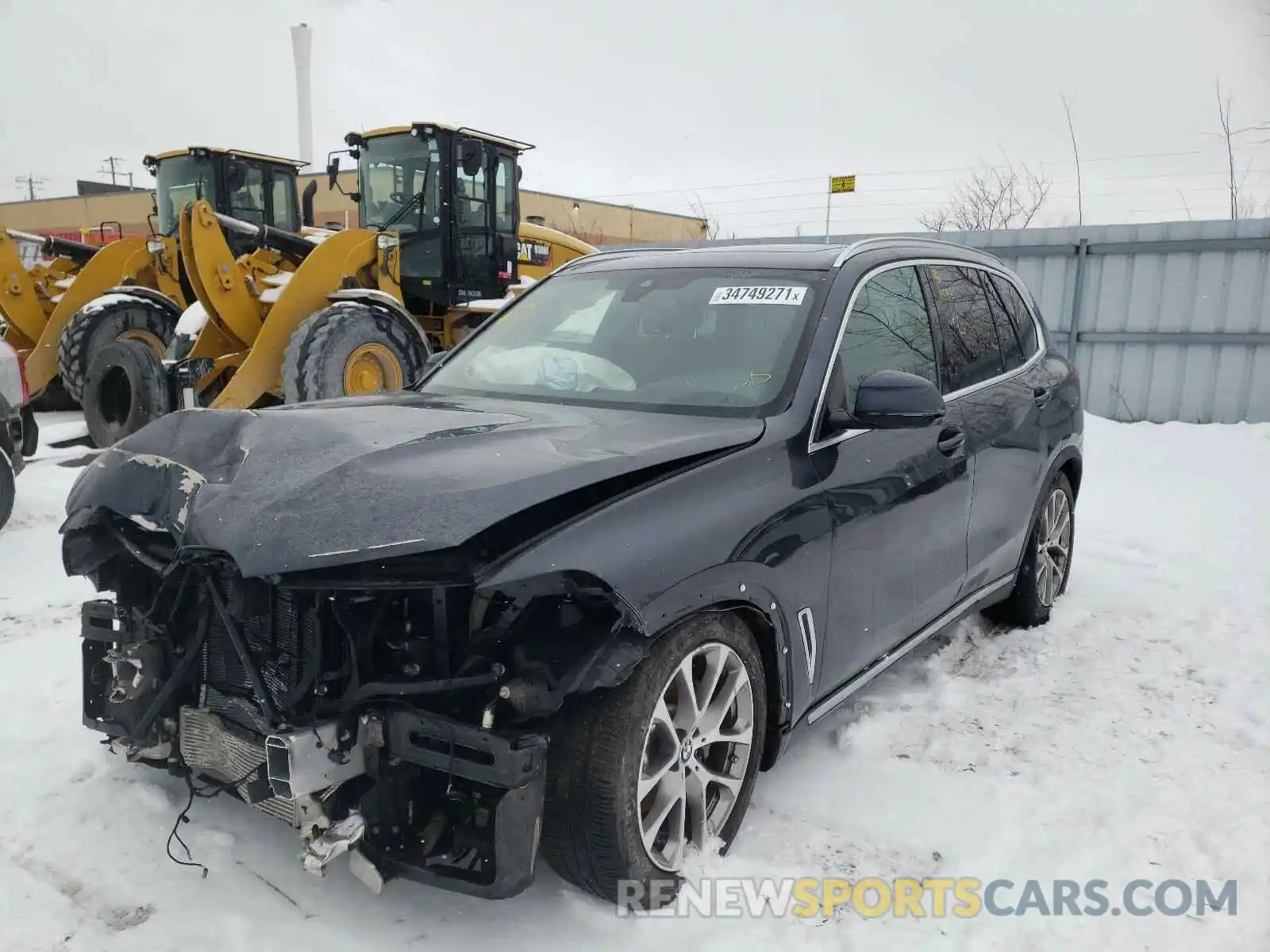 2 Photograph of a damaged car 5UXCR6C58KLL12922 BMW X5 2019