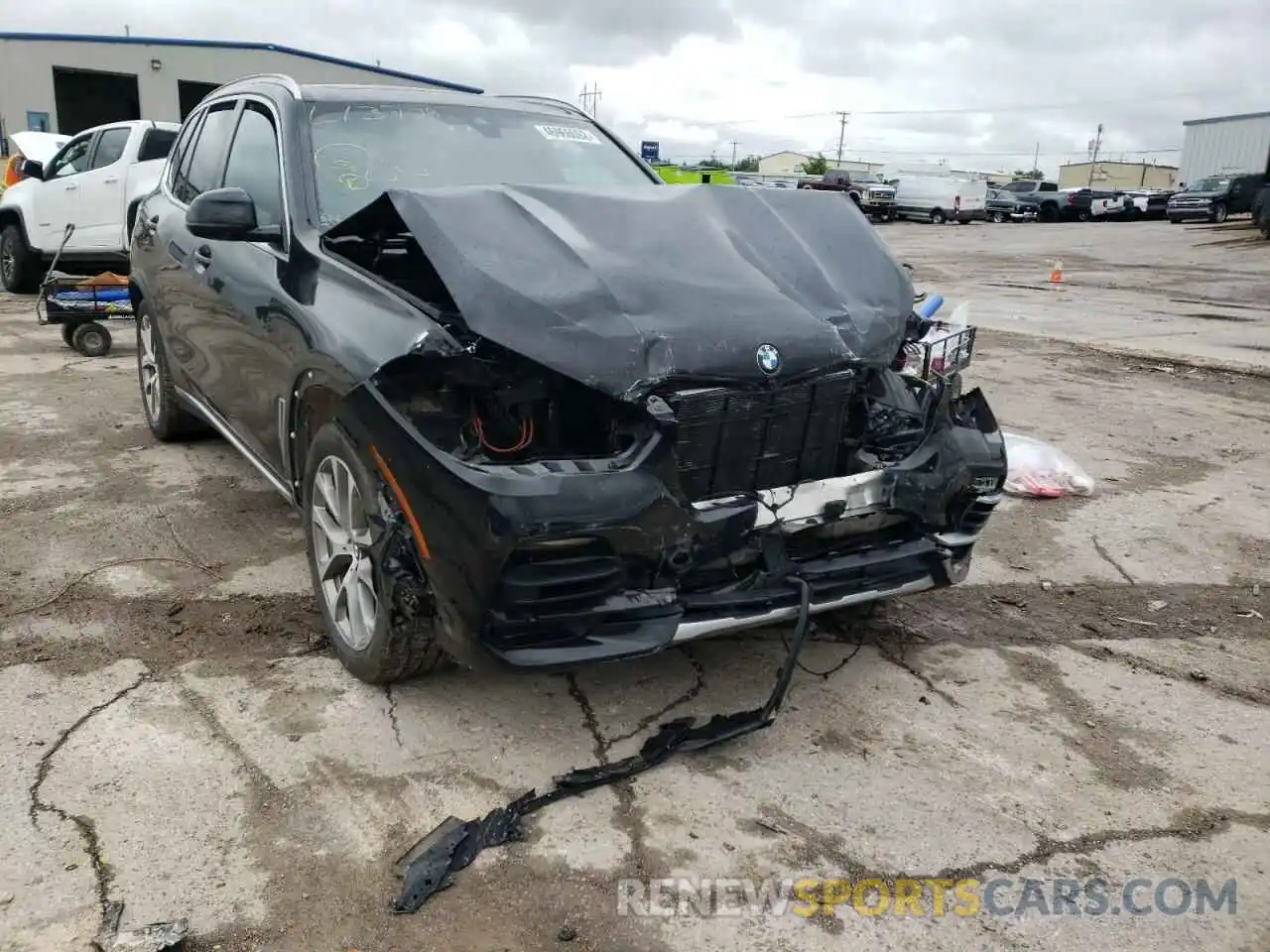 1 Photograph of a damaged car 5UXCR6C58KLL13729 BMW X5 2019