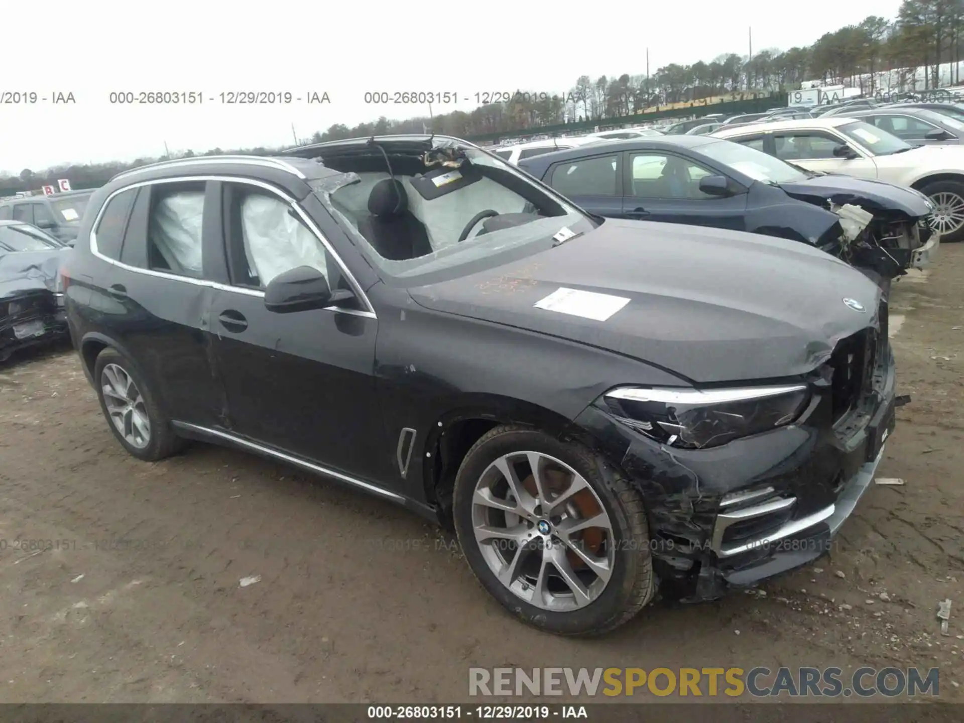 1 Photograph of a damaged car 5UXCR6C58KLL22091 BMW X5 2019