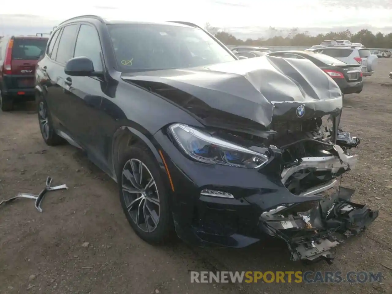 1 Photograph of a damaged car 5UXCR6C58KLL23192 BMW X5 2019