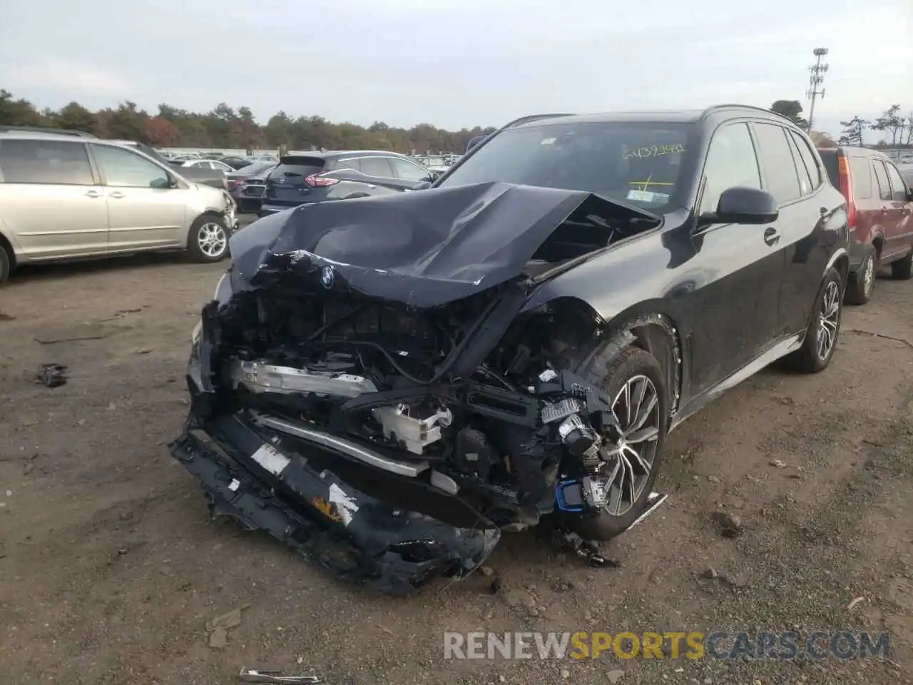 2 Photograph of a damaged car 5UXCR6C58KLL23192 BMW X5 2019