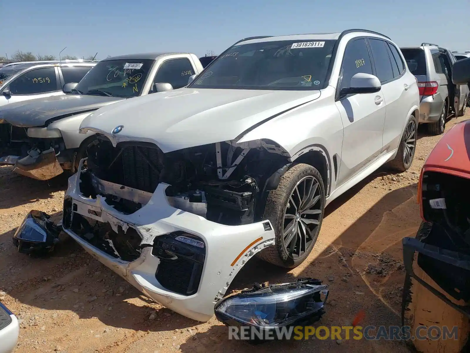 2 Photograph of a damaged car 5UXCR6C58KLL23483 BMW X5 2019