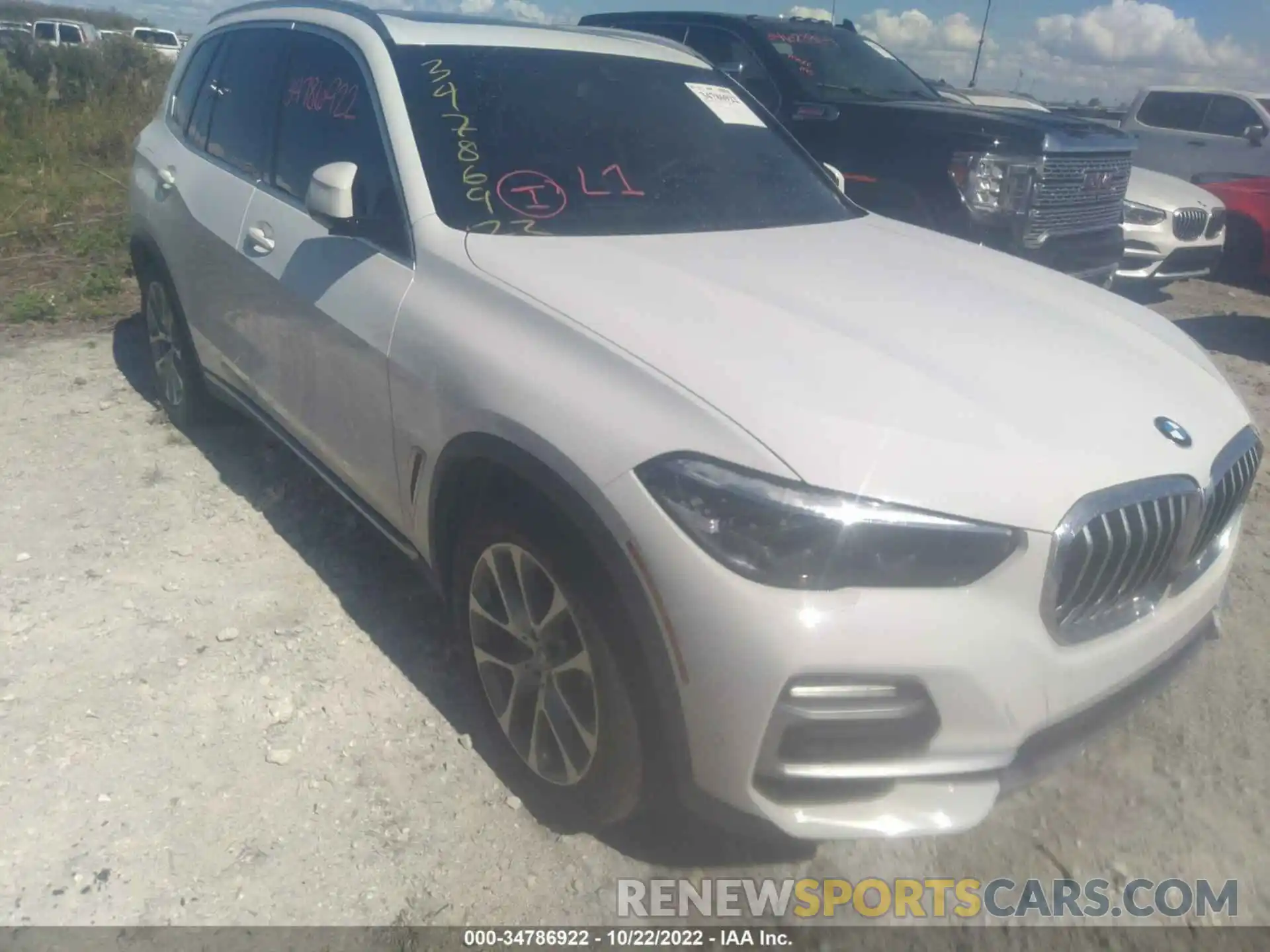 1 Photograph of a damaged car 5UXCR6C58KLL25329 BMW X5 2019