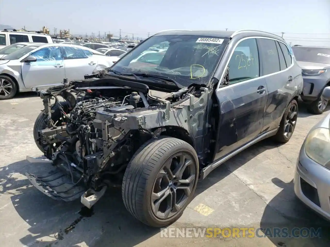 2 Photograph of a damaged car 5UXCR6C58KLL27081 BMW X5 2019