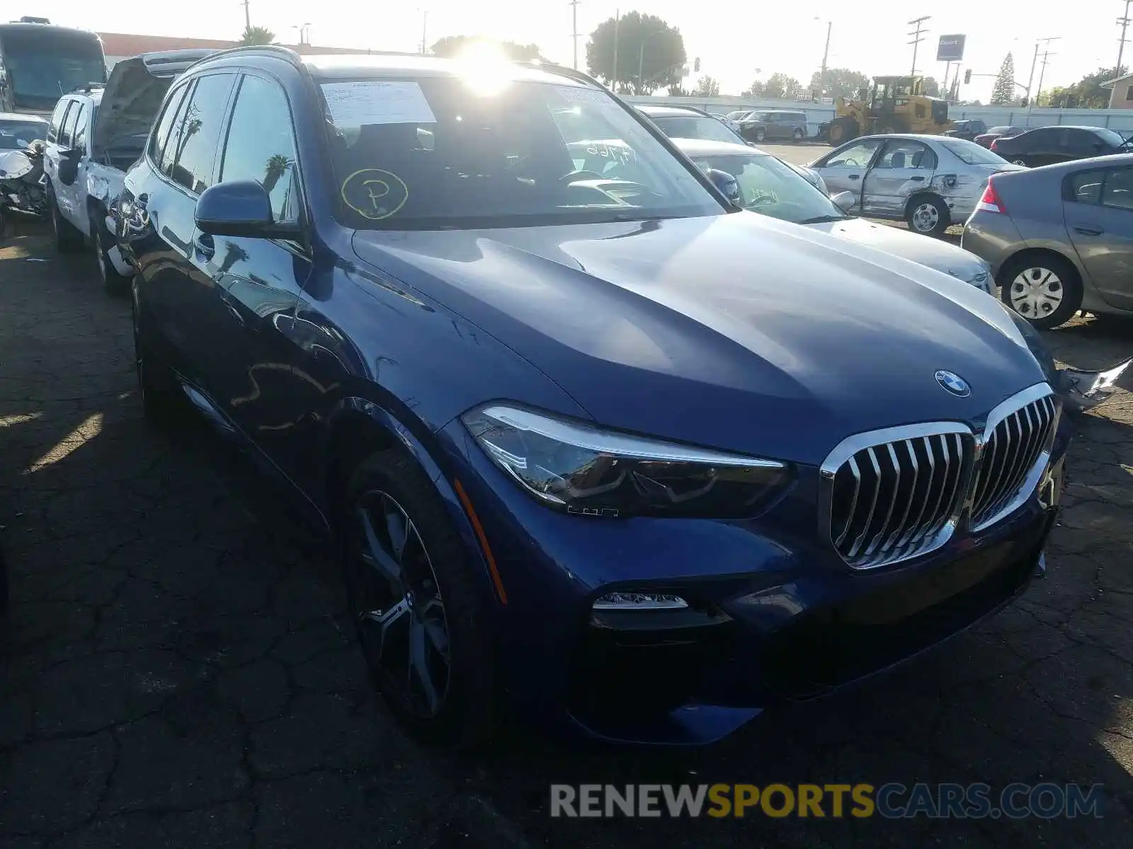 1 Photograph of a damaged car 5UXCR6C58KLL31261 BMW X5 2019