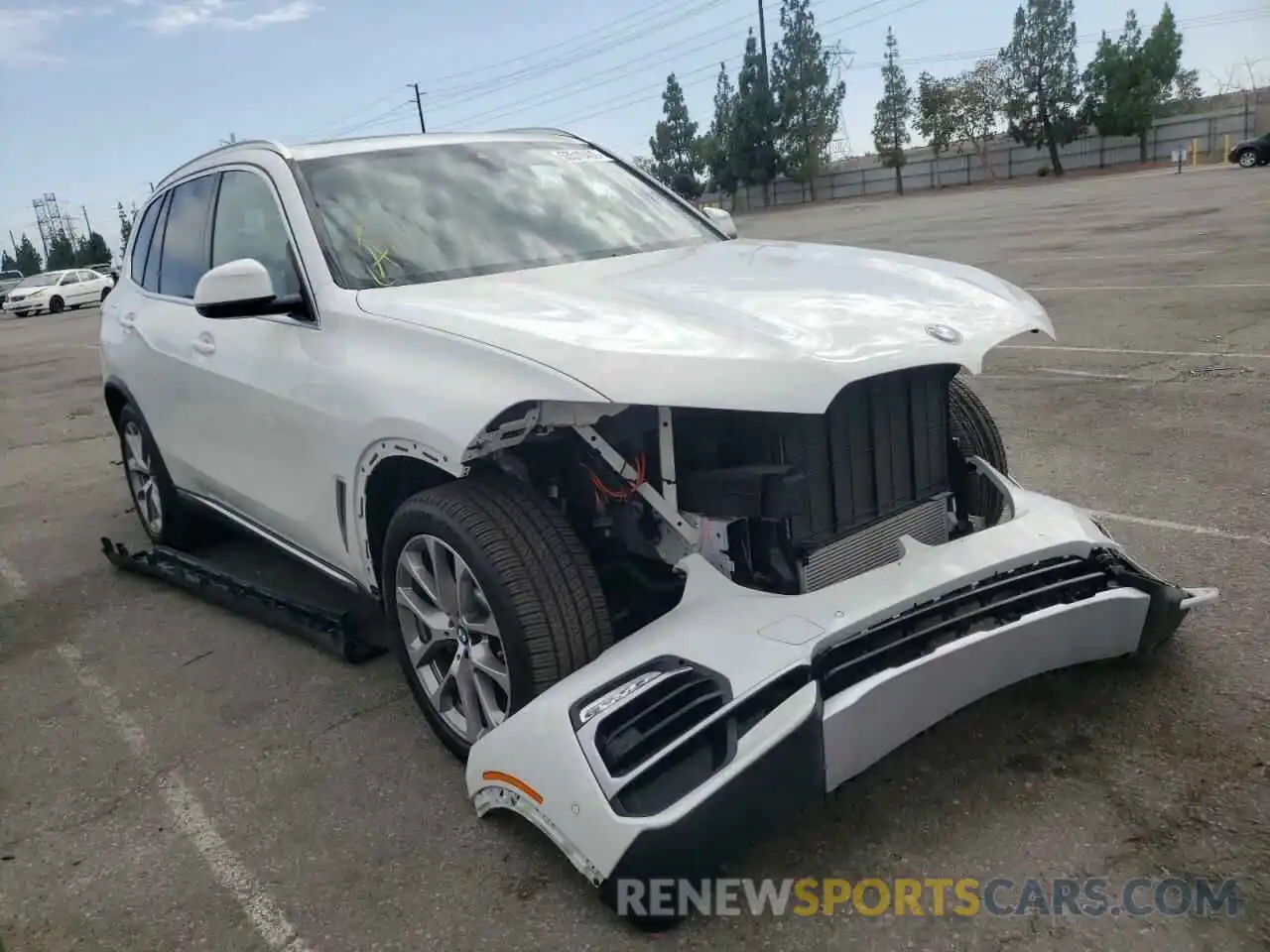 1 Photograph of a damaged car 5UXCR6C58KLL36203 BMW X5 2019