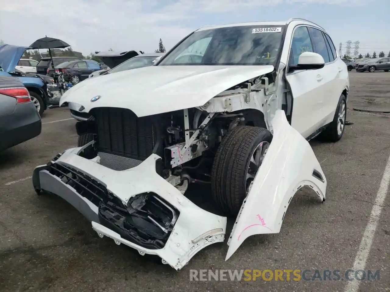 2 Photograph of a damaged car 5UXCR6C58KLL36203 BMW X5 2019